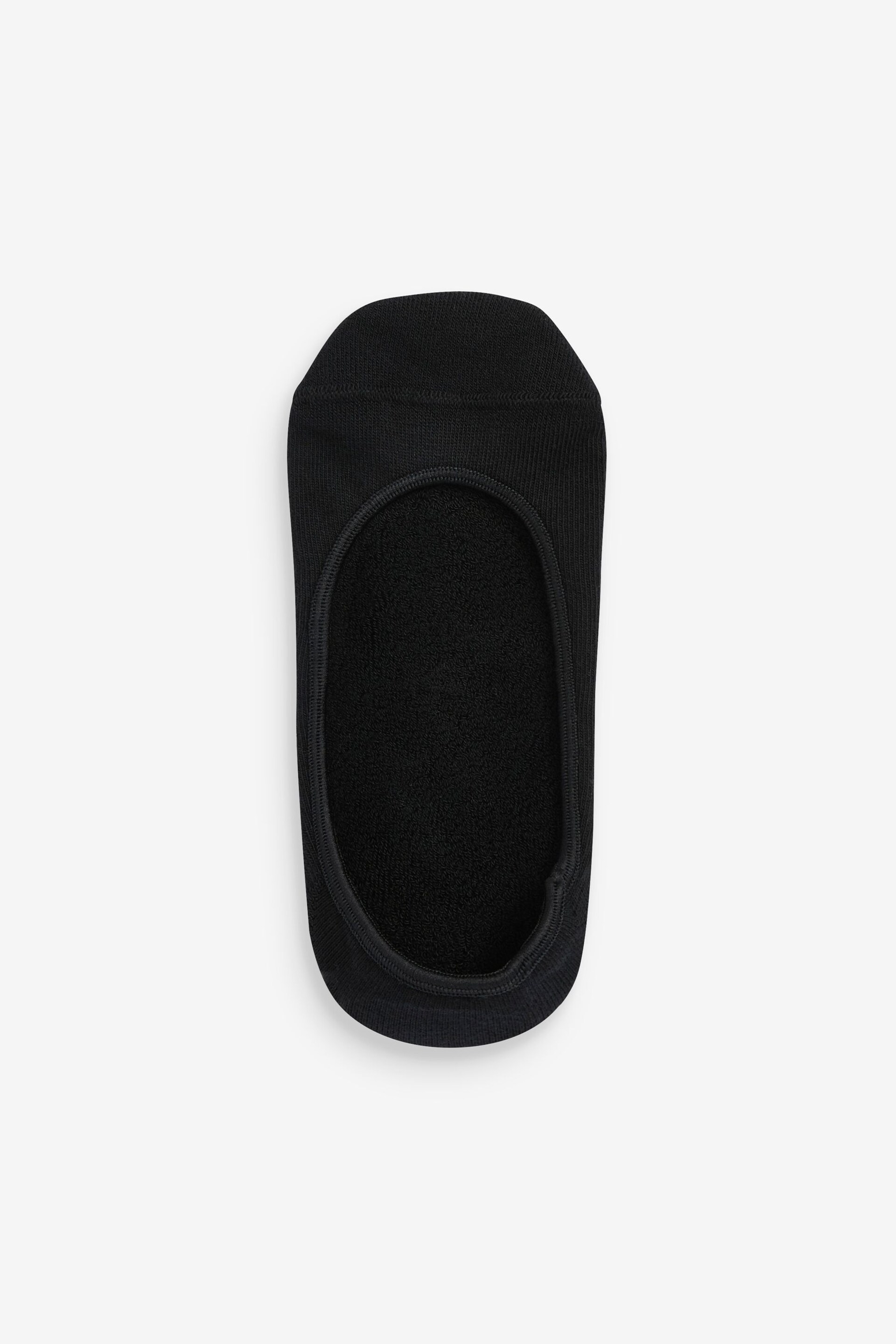 Black Cushion Sole Footsies 4 Pack - Image 2 of 2