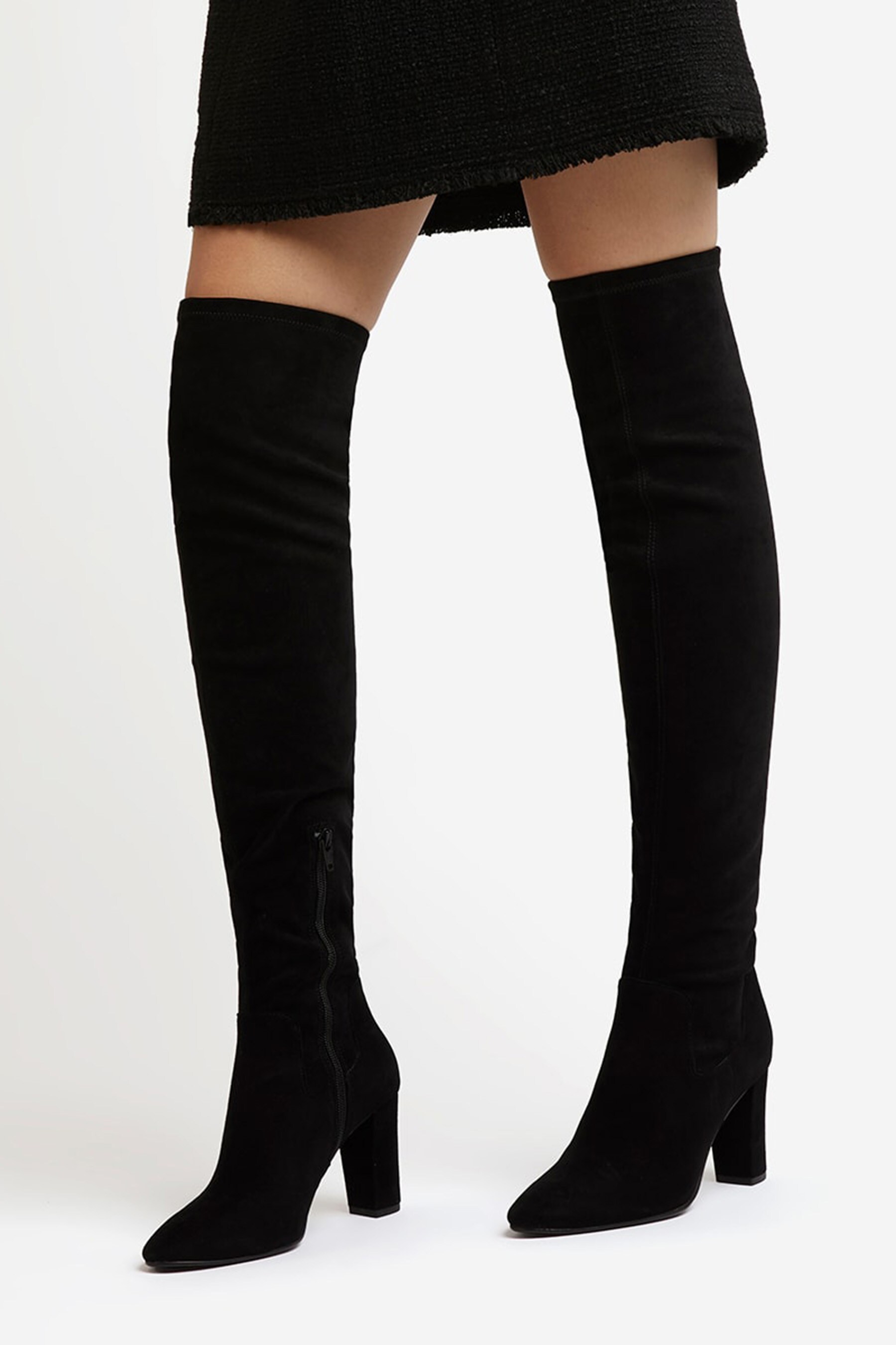 Dune over the knee boots hot sale