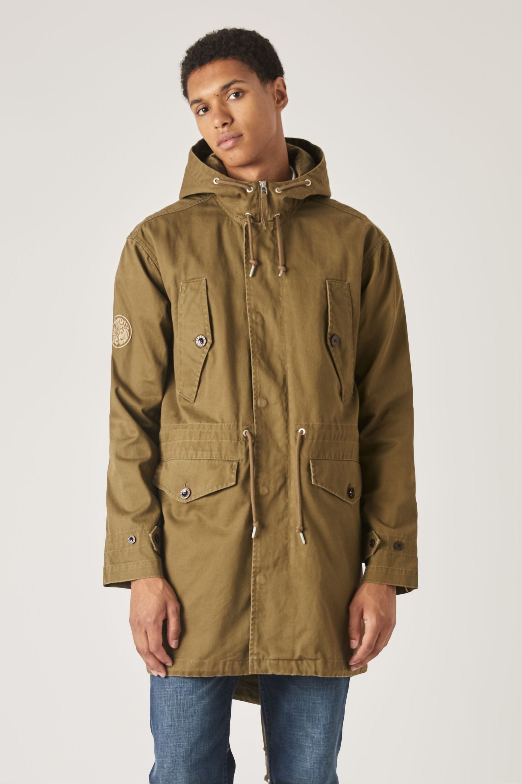 Buy Pretty Green Lomas Parka Jacket from Next Luxembourg
