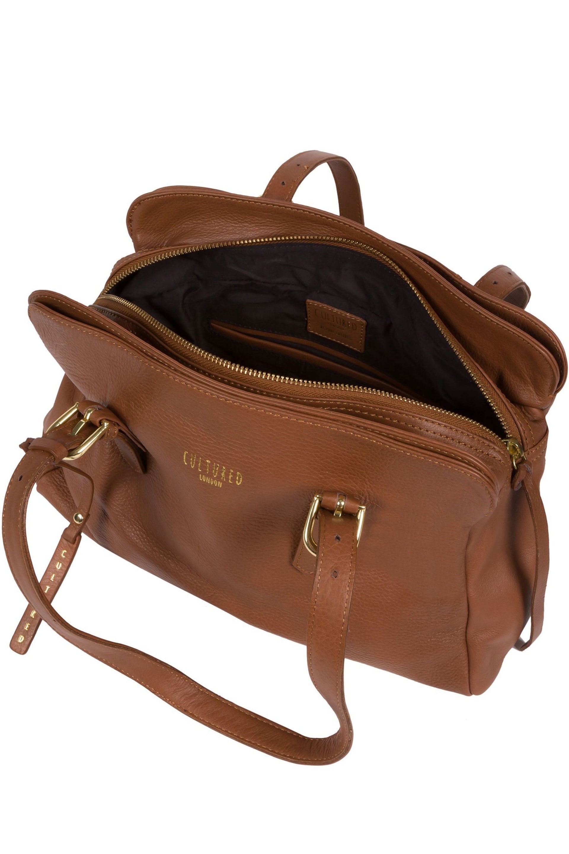 Cultured London Beckenham Leather Handbag - Image 4 of 6