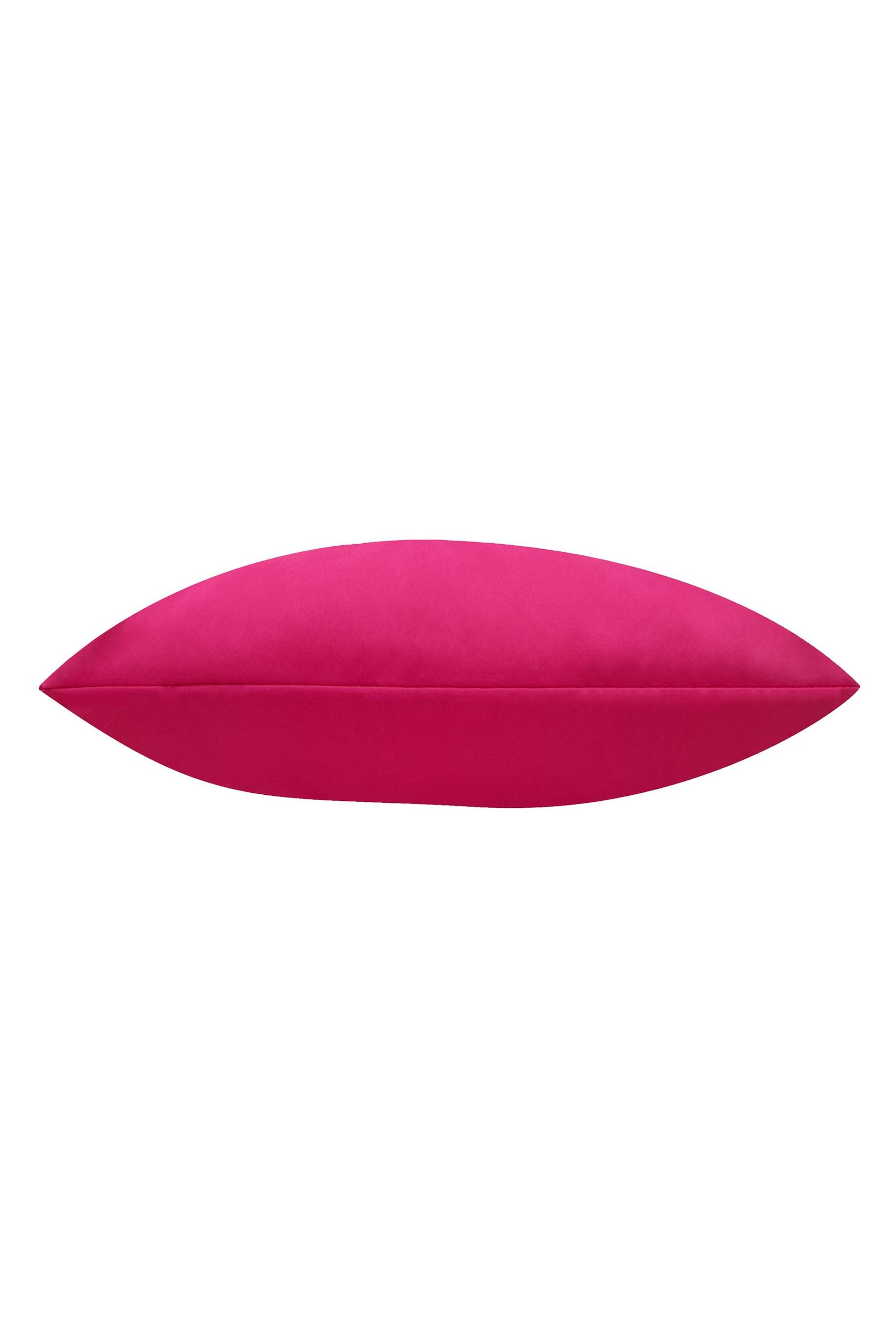 furn. Pink Plain Large Water UV Resistant Outdoor Floor Cushion - Image 2 of 3