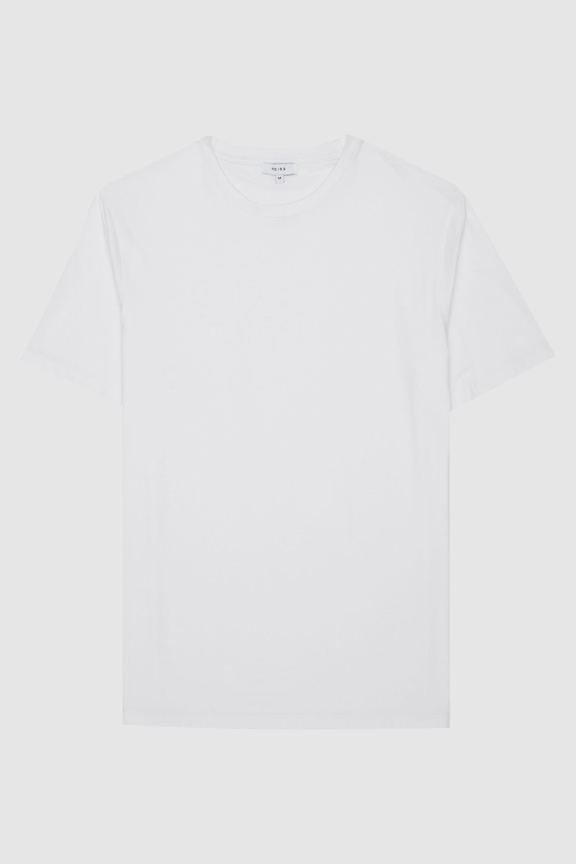 Reiss White Bless Crew Neck T-Shirt - Image 2 of 7