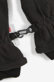 Black Fleece Gloves (3-16yrs) - Image 2 of 2