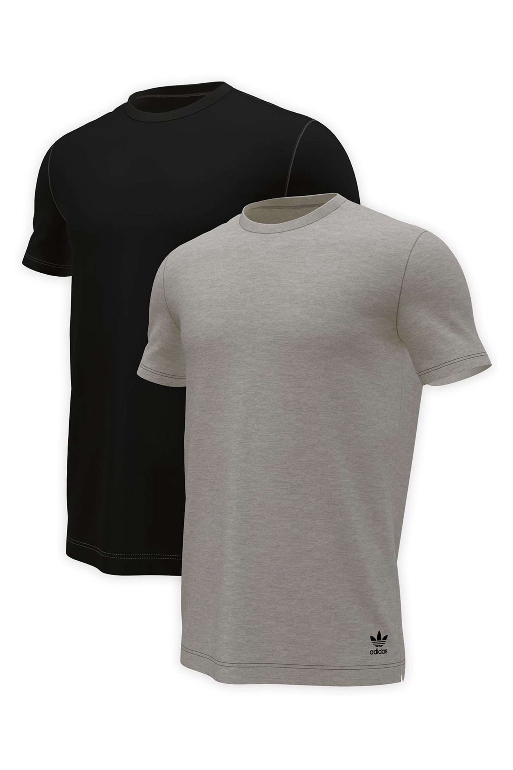 Buy adidas Originals Black Comfort Flex 100 Cotton Crew Neck T Shirts 2 Pack from Next South Africa