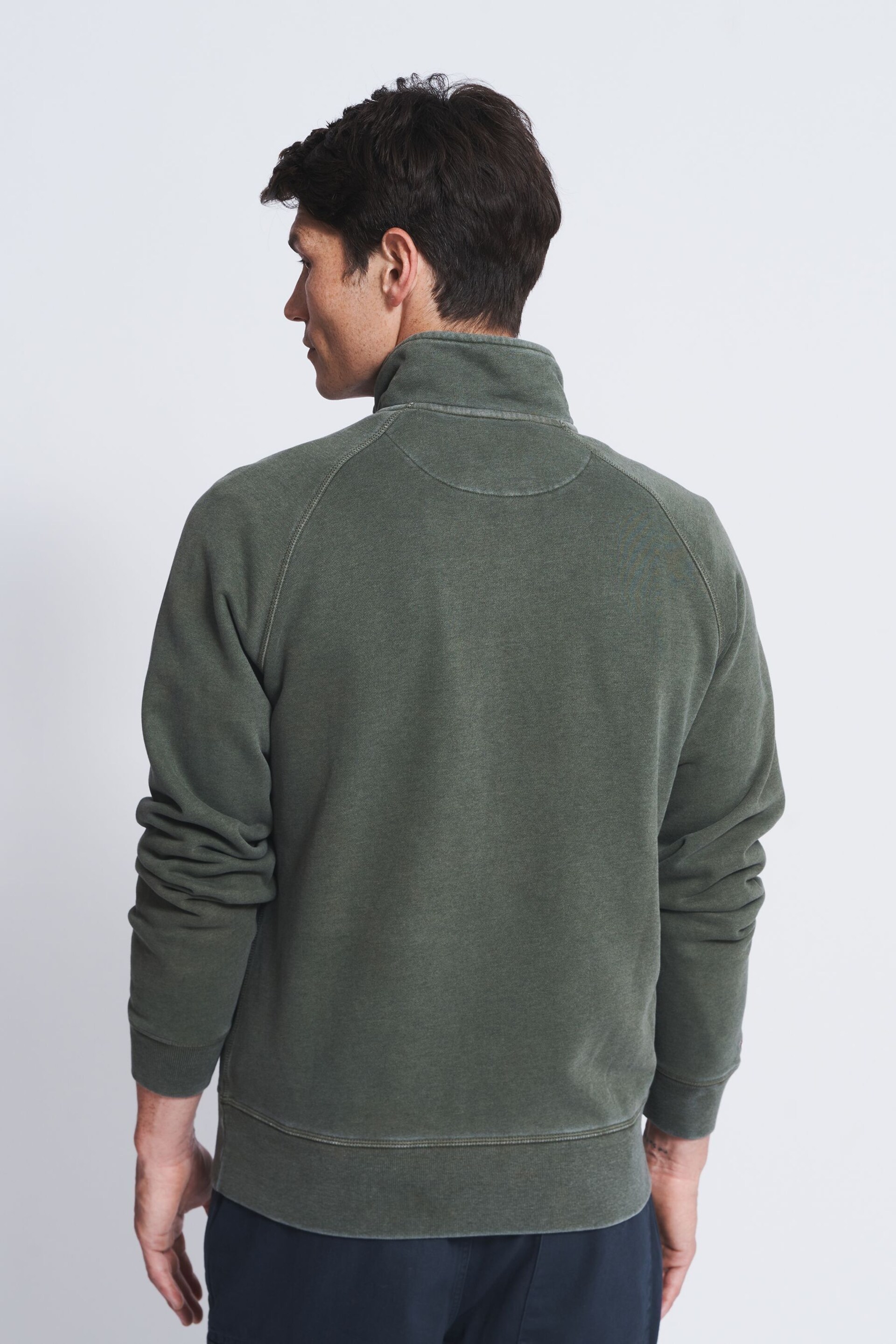 Aubin Provost Zip Neck Sweat Top - Image 2 of 6