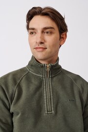 Aubin Provost Zip Neck Sweat Top - Image 3 of 6