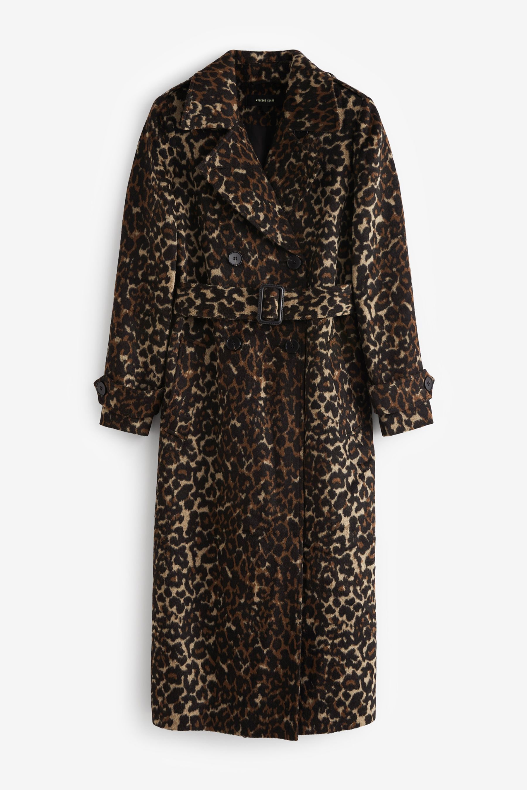 Buy Animal Print Myleene Klass Trench Coat from Next Austria