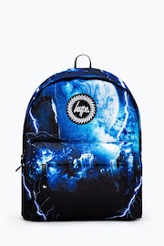 Hype. Blue Galaxy Lightning Backpack - Image 1 of 9