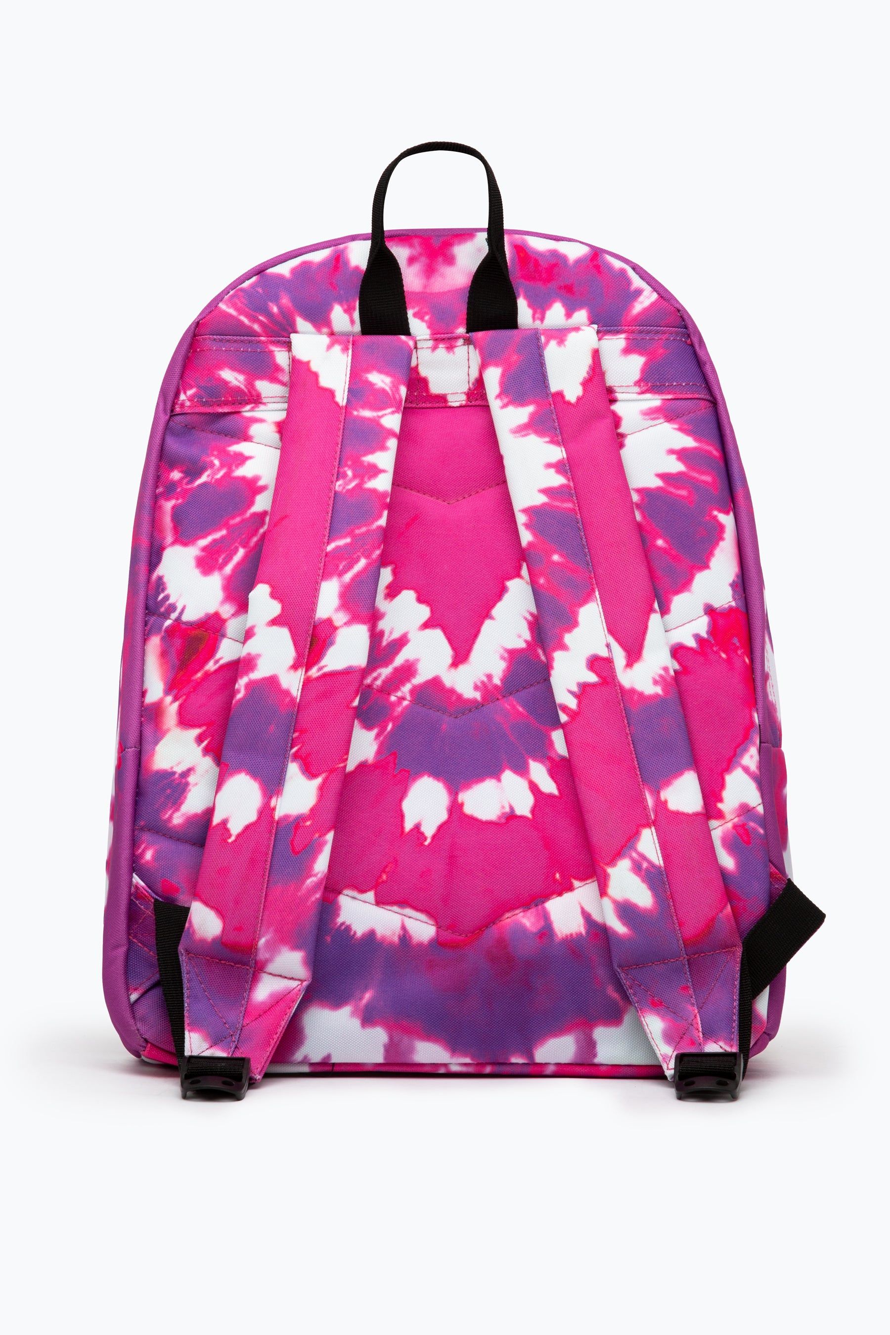 Hype. Pink Heart Hippy Tie Dye Backpack