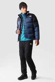The North Face Blue Diablo Mens Down Padded Jacket - Image 4 of 13