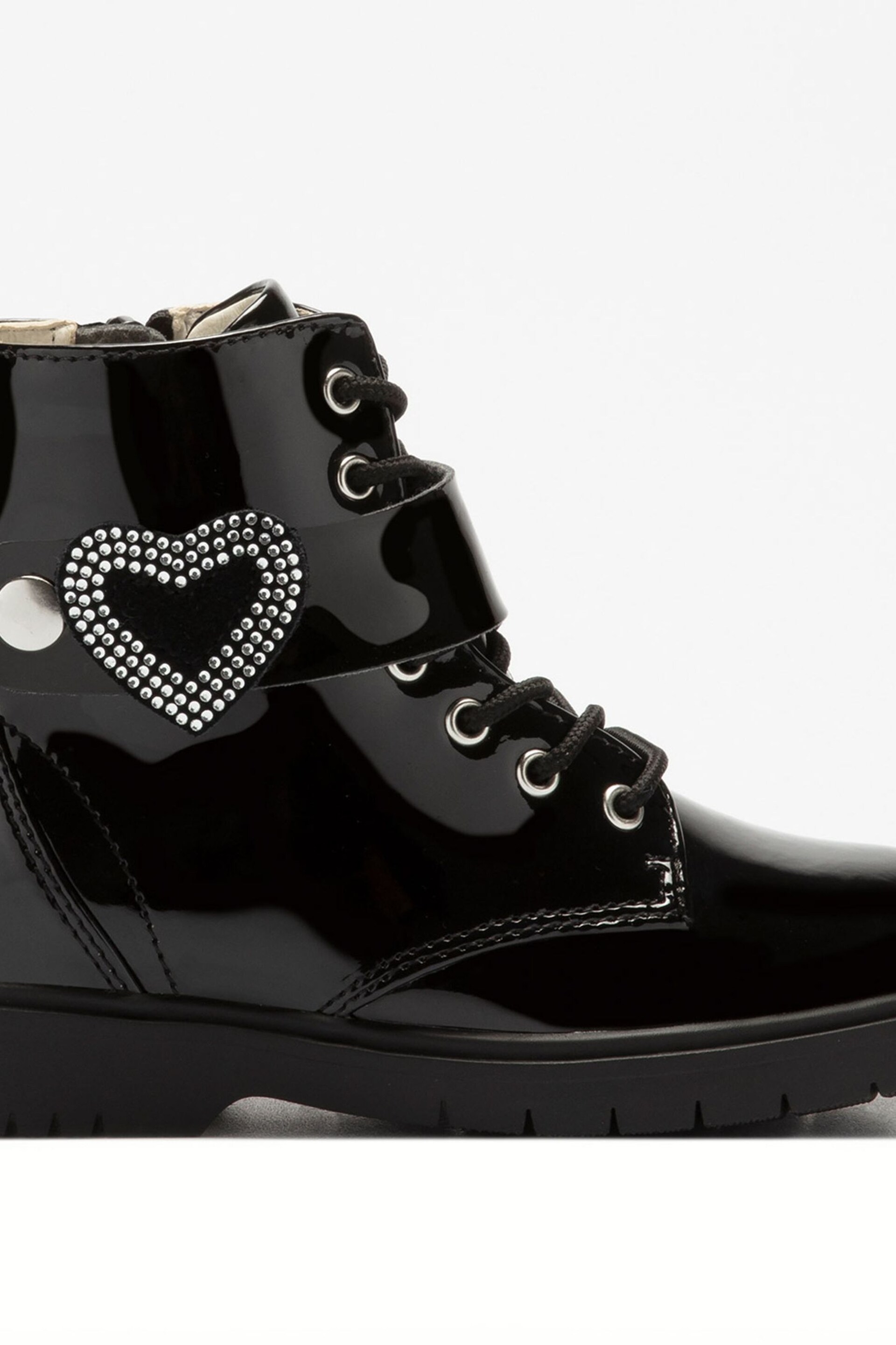 Lelli Kelly Stella Heart Black Boots - Image 3 of 5