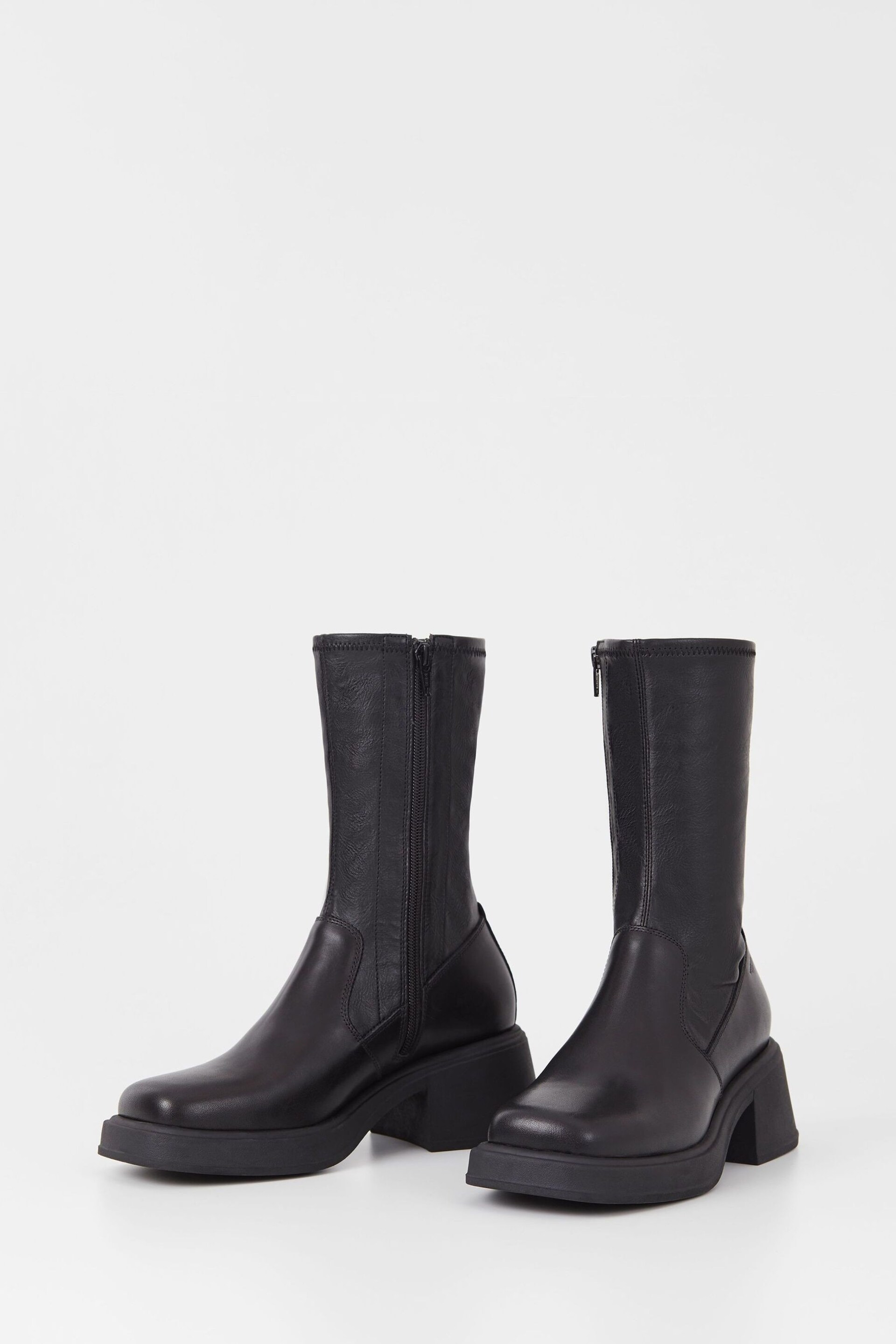 Vagabond Shoemakers Dorah Ankle Stretch Black Boots - Image 2 of 3