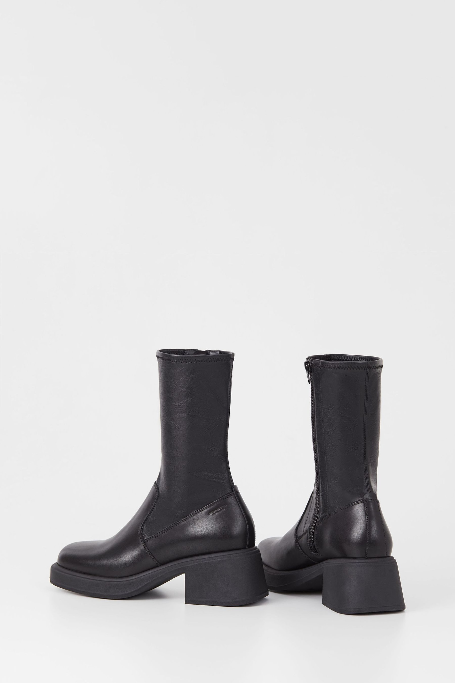 Vagabond Shoemakers Dorah Ankle Stretch Black Boots - Image 3 of 3