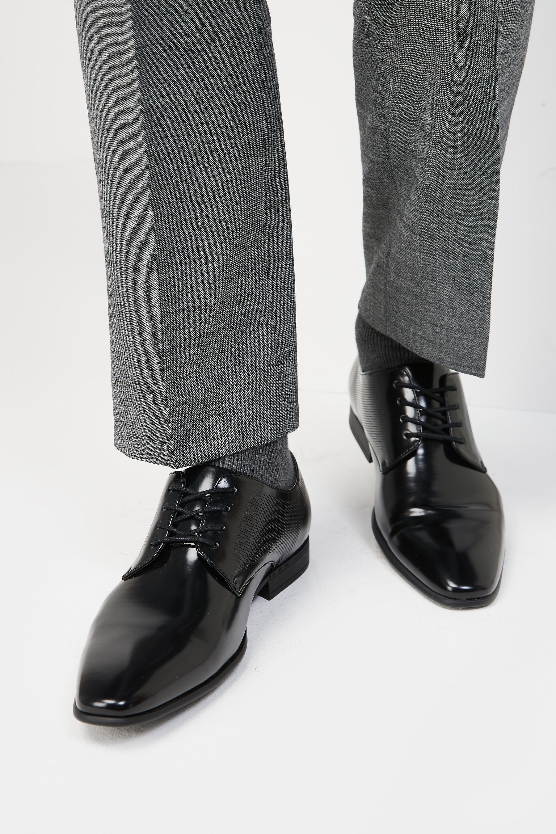 High shine shoes hot sale