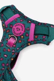 Teal Blue/Purple Animal Dog Harness - Image 8 of 9