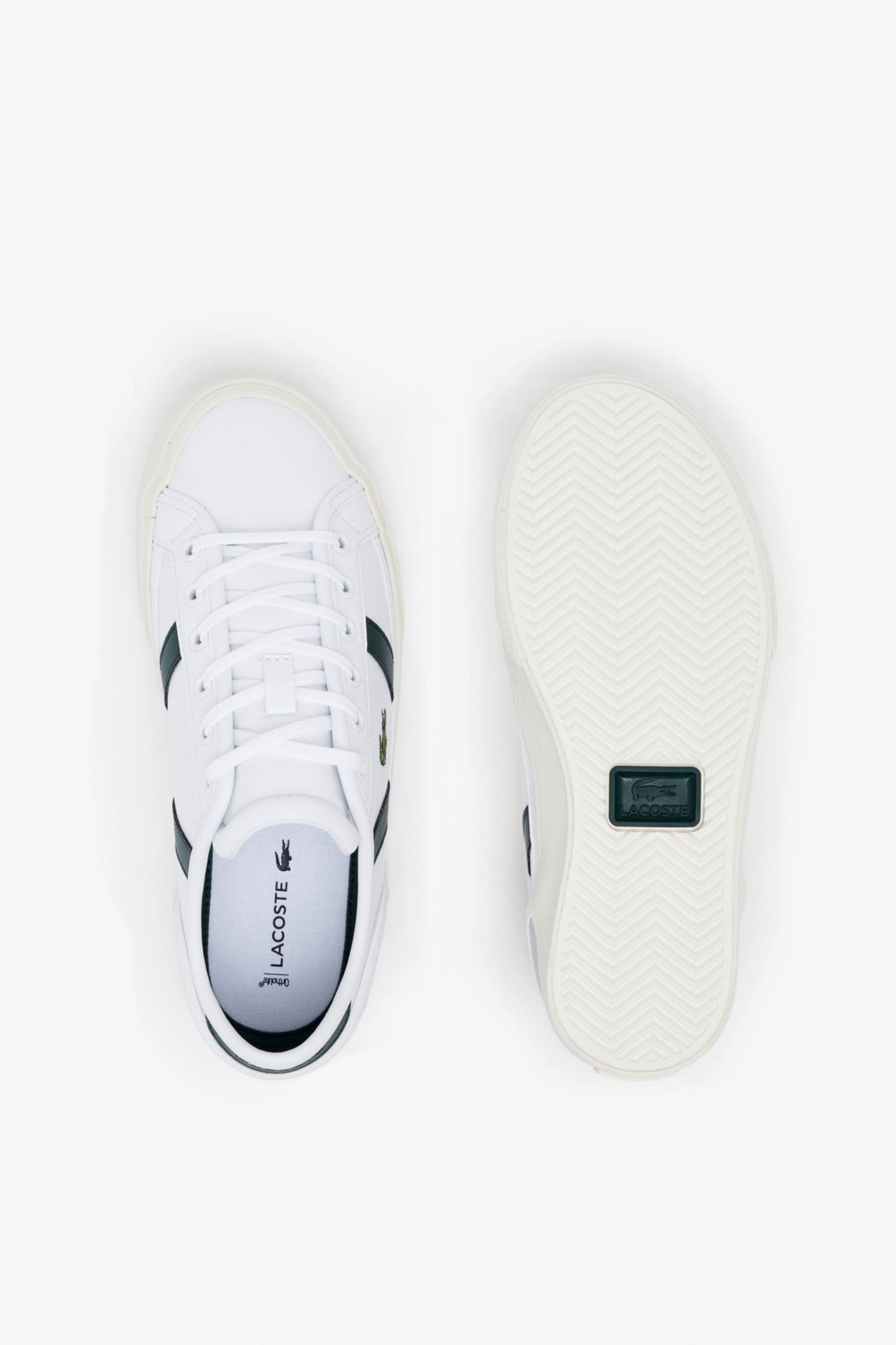 Buy Lacoste White Sideline Pro Trainers from Next Lithuania