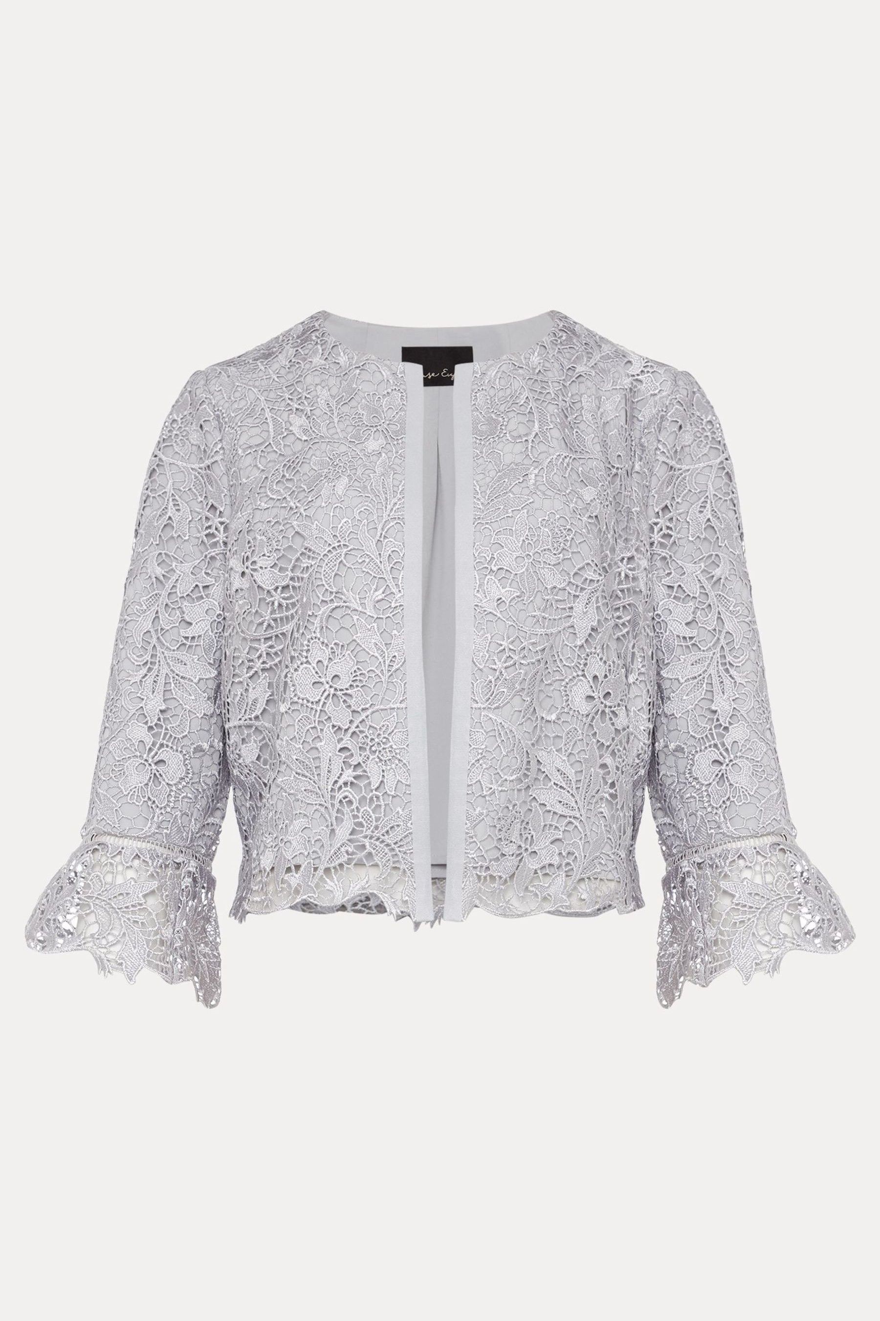 Buy Phase Eight Alisha Grey Lace Jacket from Next Ireland