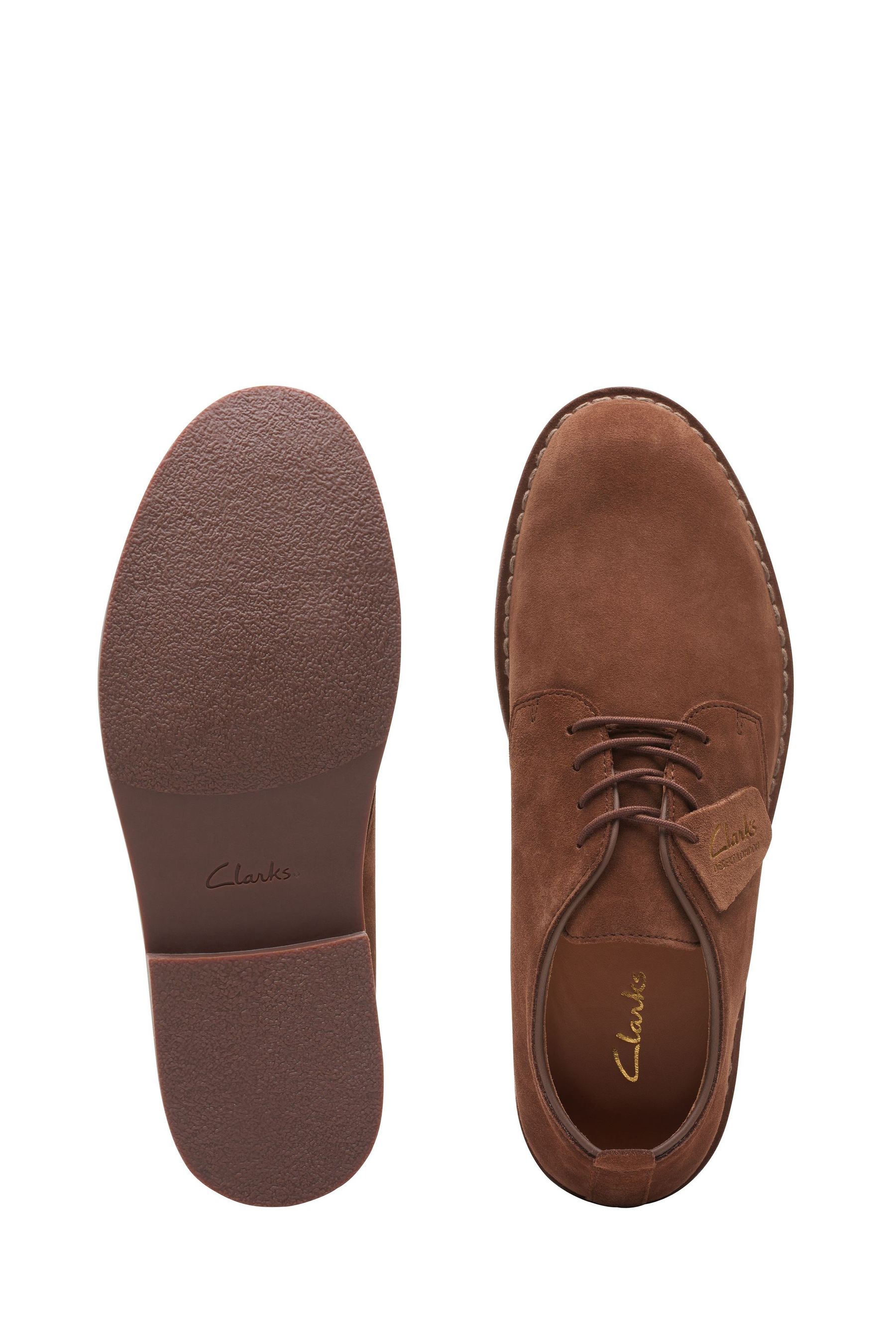 Buy Clarks Brown Sde Desert Lon Evo Shoes from the Next UK online shop