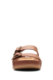 Clarks Natural Leather Brookleigh Sun Sandals - Image 5 of 7