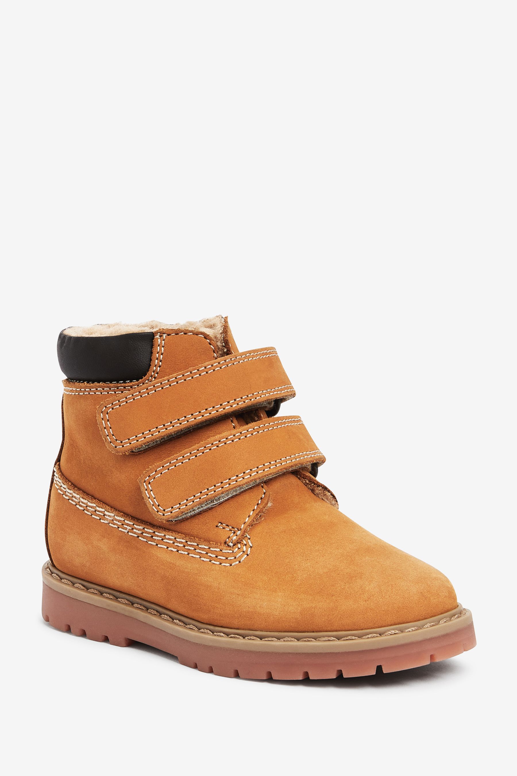 Leather lined work boots best sale