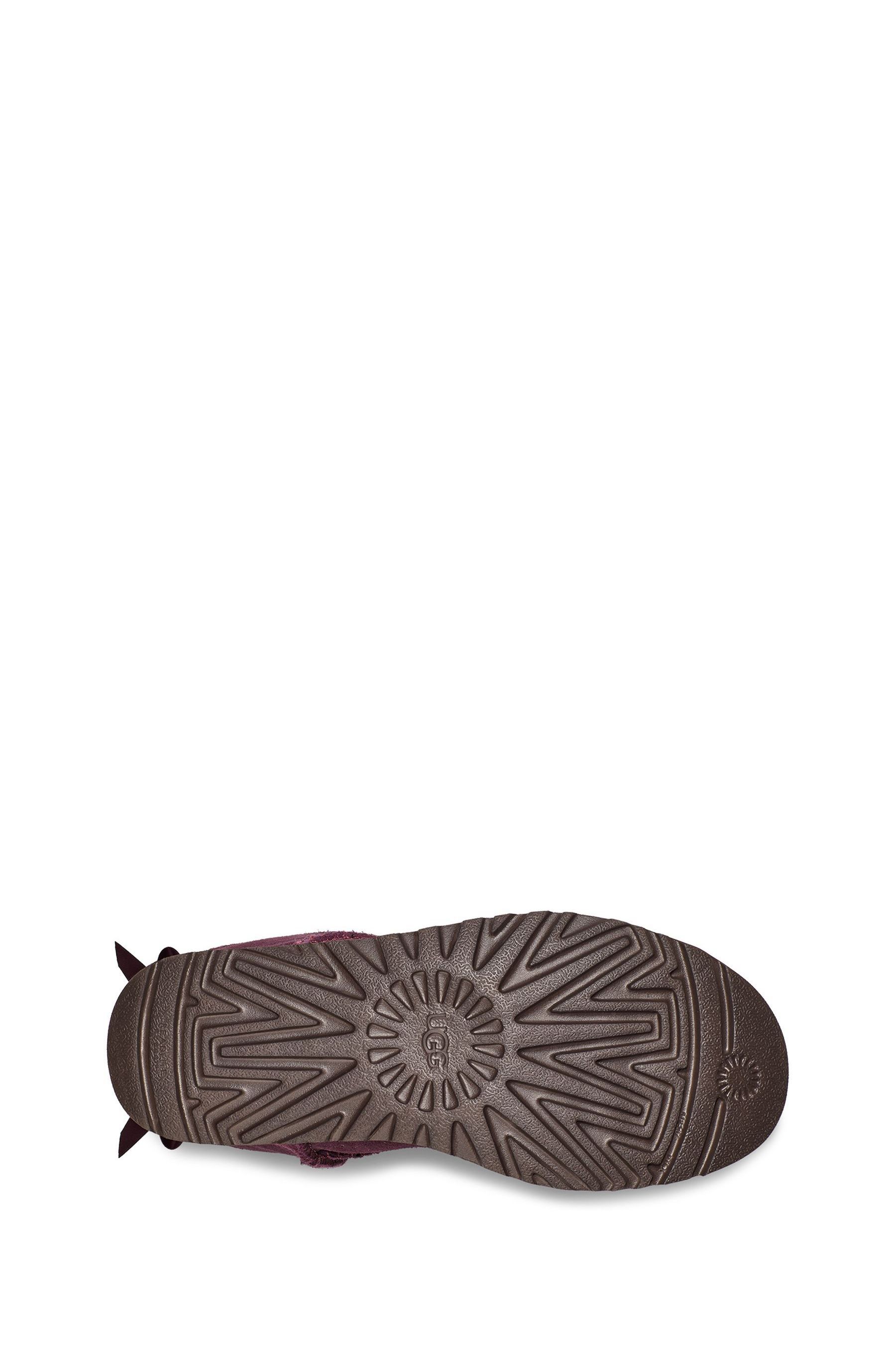 Ugg boots bailey bow metallic top