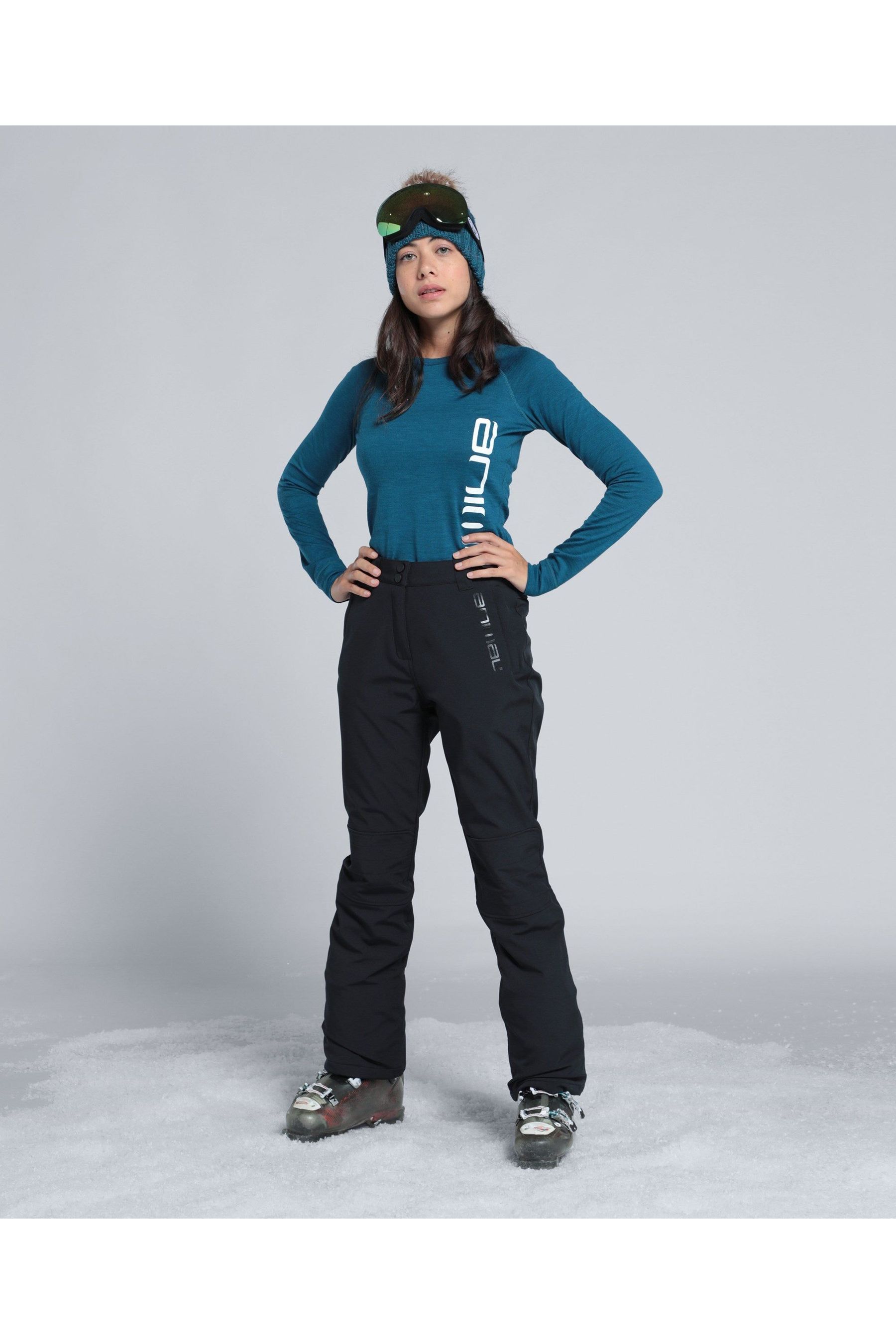Ladies ski leggings top