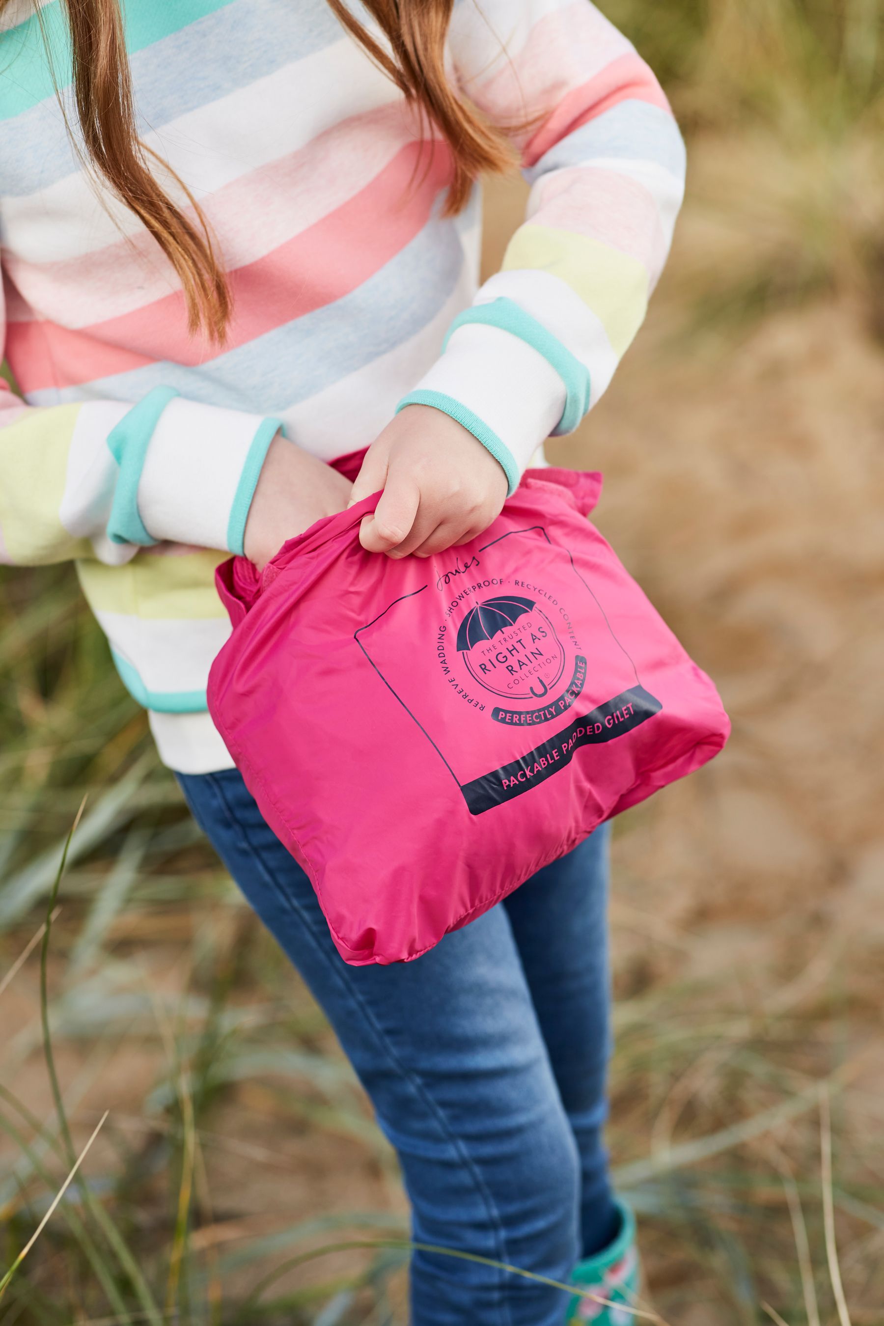 Girls joules backpack top