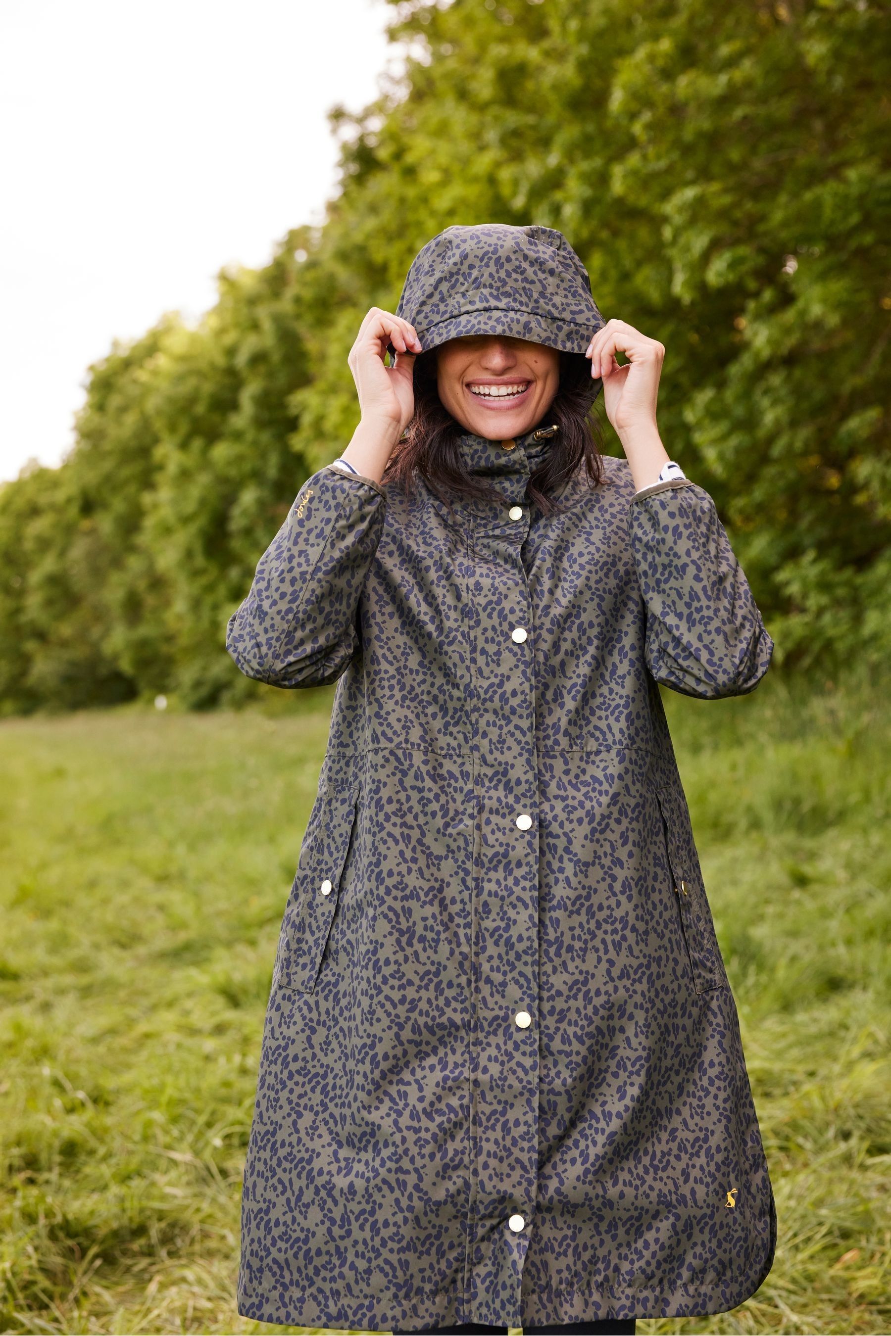 Animal print waterproof jacket online