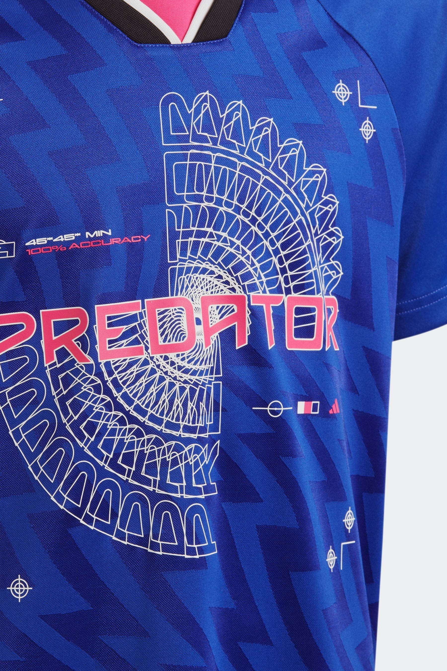 Buy adidas Blue Football Inspired Junior Predator Jersey from Next Ireland