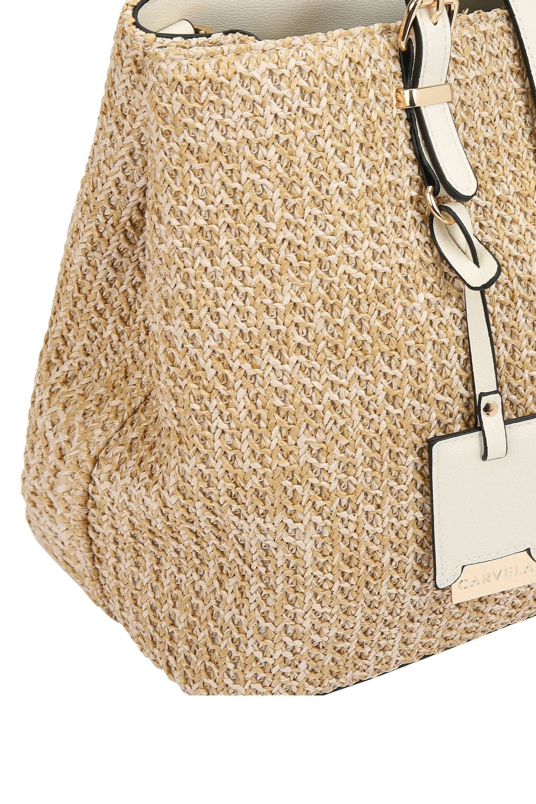 Carvela raffia bag sales