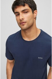 BOSS Blue Mix & Match T-Shirt - Image 4 of 5