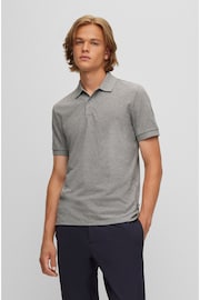 BOSS Grey Pallas Polo Shirt - Image 1 of 5