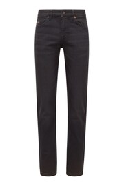 BOSS Black Wash Slim Fit Comfort Stretch Denim Jeans - Image 5 of 5