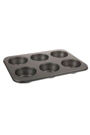 Luxe Grey 6 Cup Jumbo Muffin Pan - Image 3 of 3