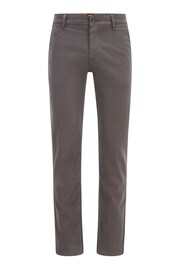 BOSS Charcoal Grey Schino Slim Fit Chinos - Image 5 of 5