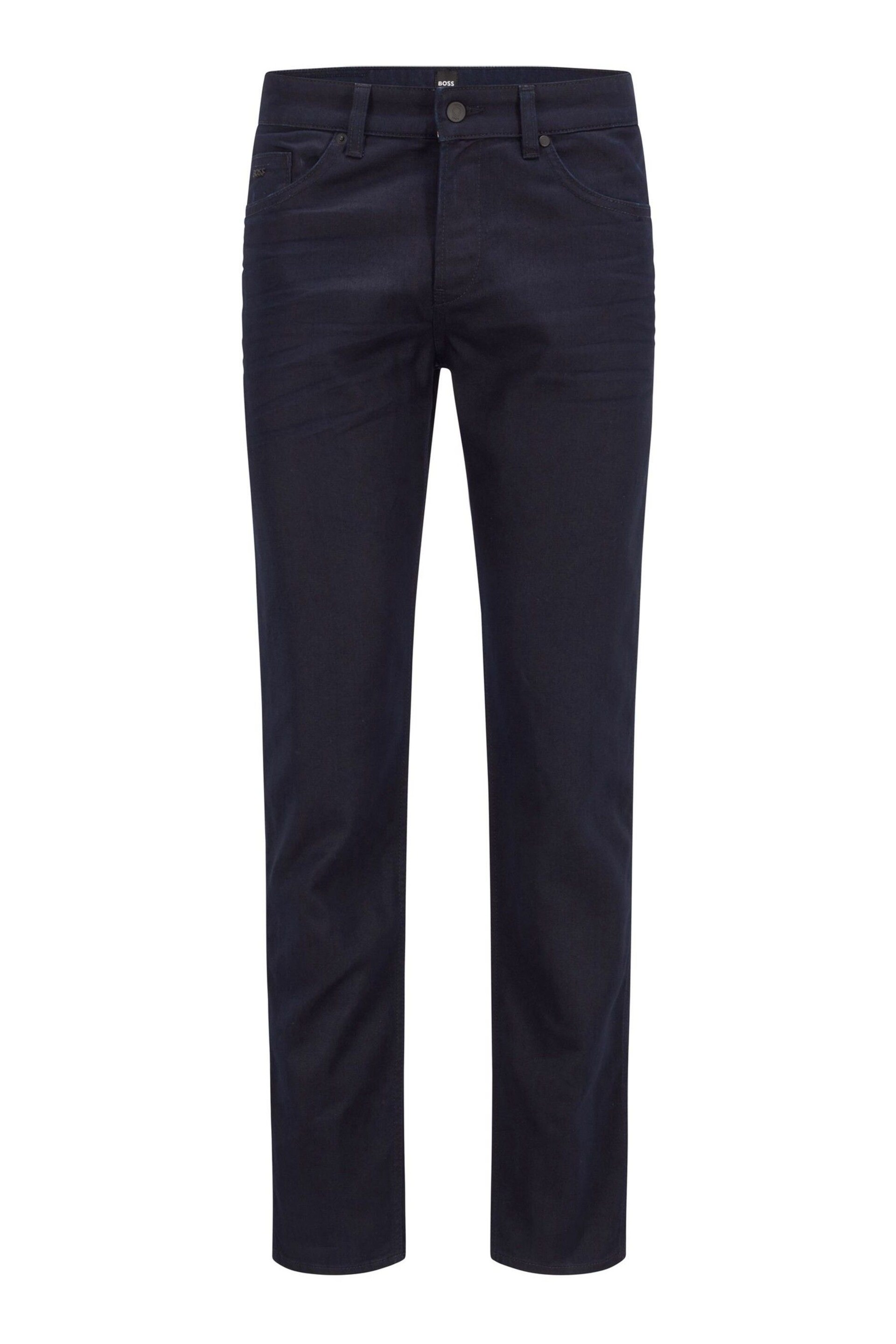 BOSS Blue Delaware Slim Fit Stretch Jeans - Image 5 of 5