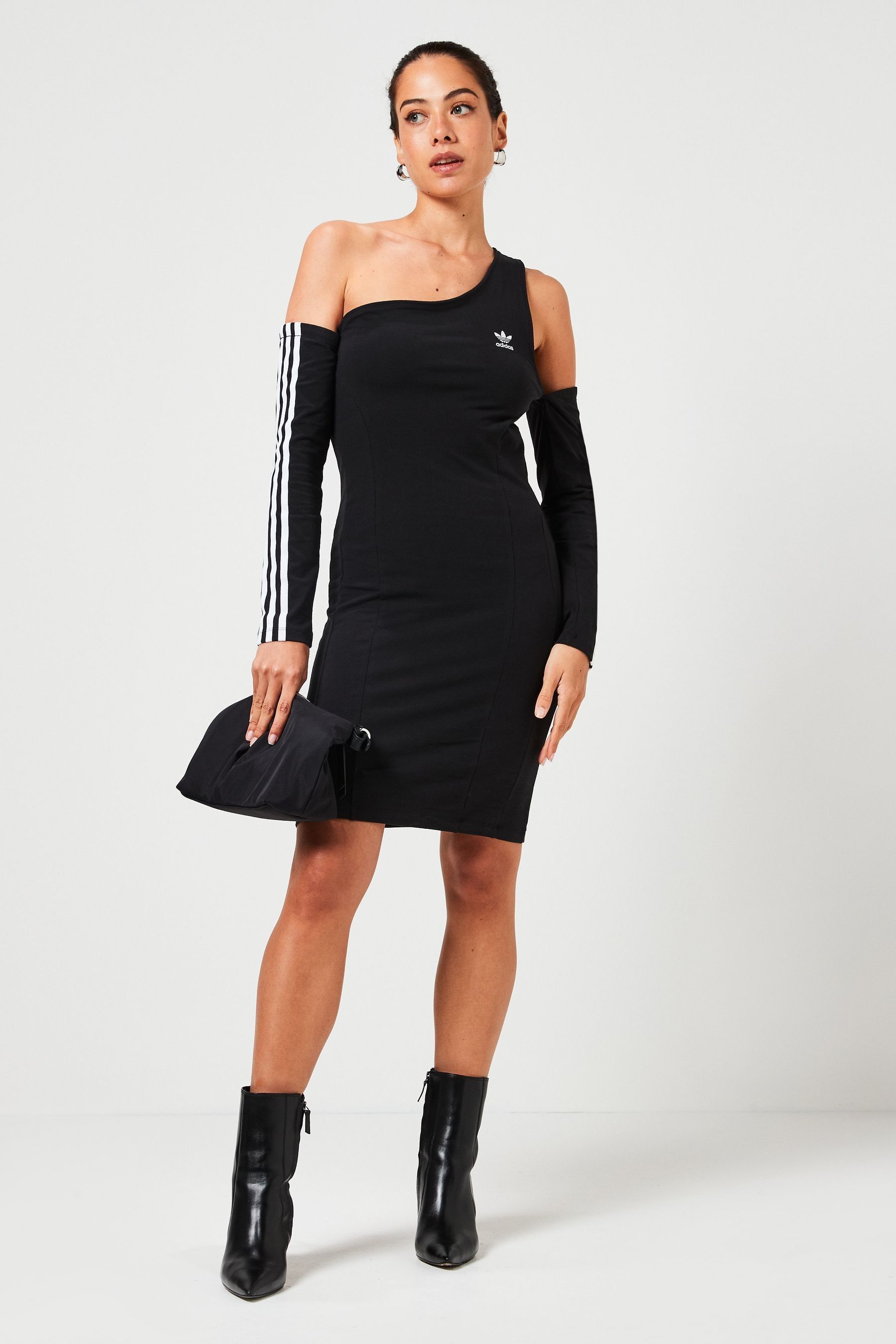Buy adidas Originals Black Rapid Creation Cut Out Dress from Next Luxembourg
