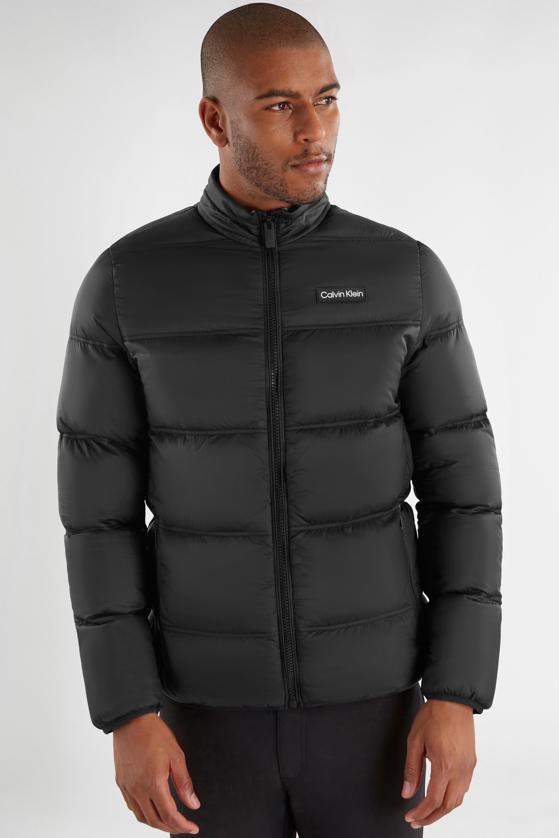 Buy Calvin Klein Golf Torrington Padded Black Jacket from Next Ireland