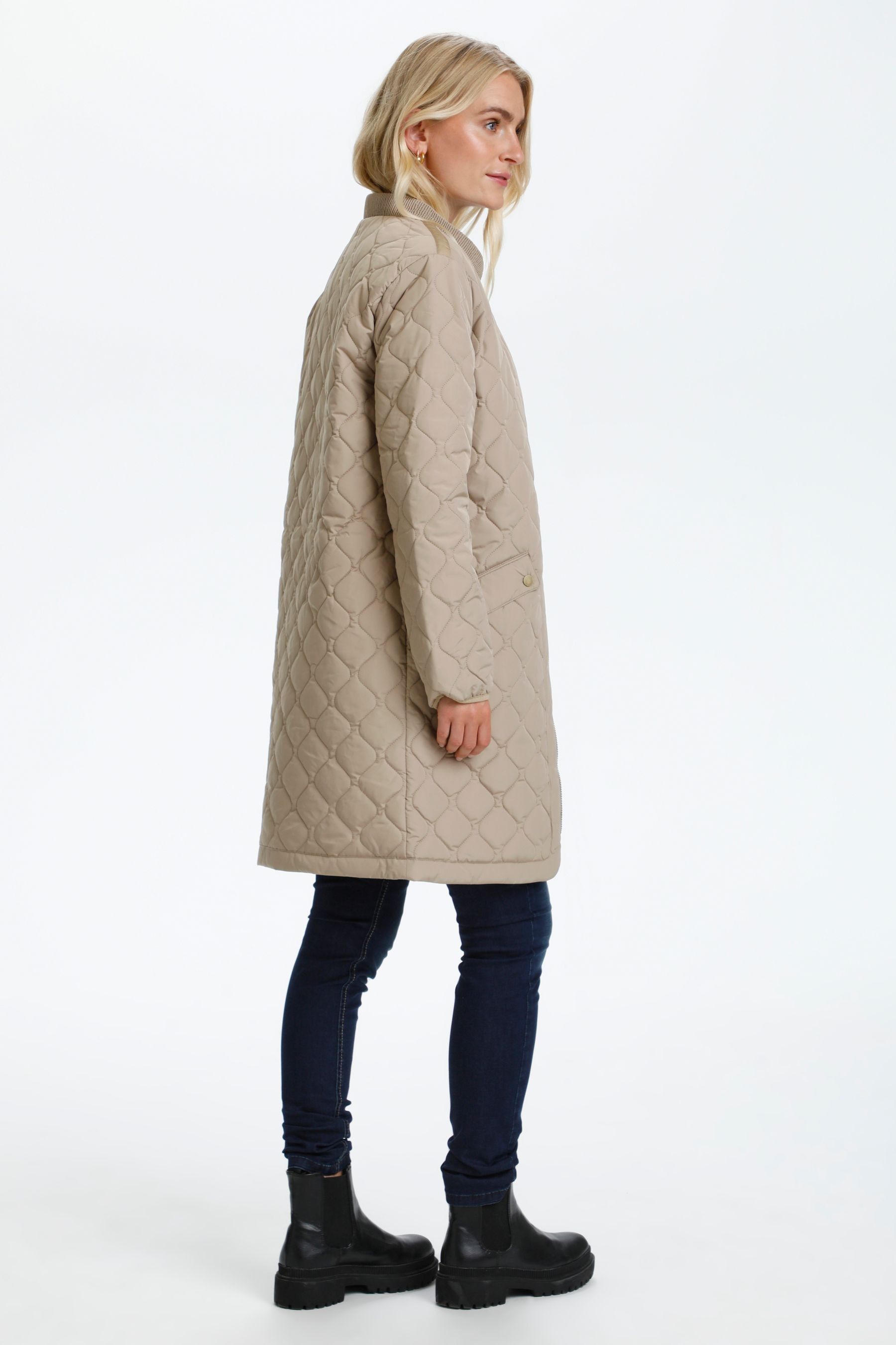 Lexington liv quilted long jacket clearance