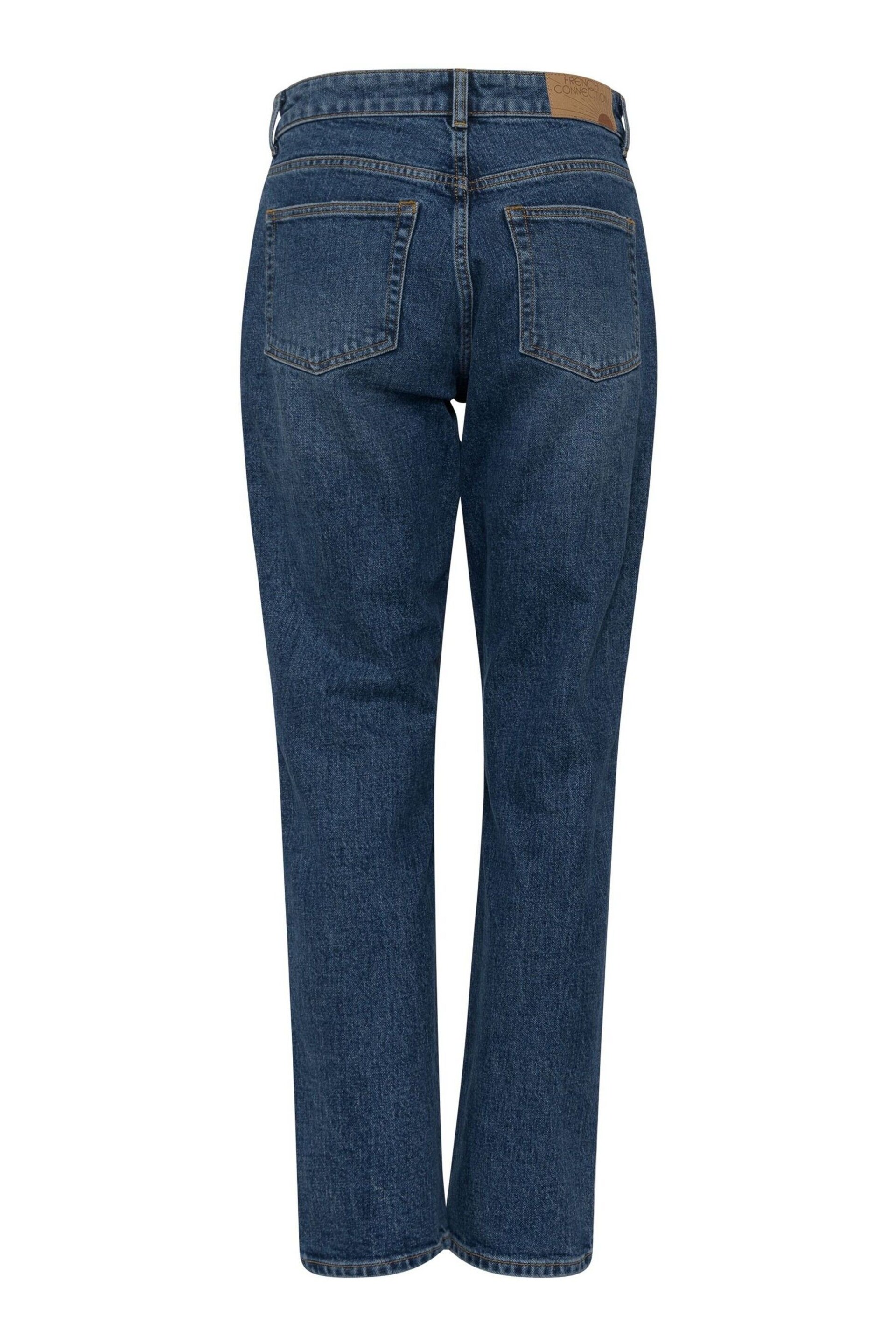French Connection Comfort Stretch High Rise Straight Leg Jeans - Image 3 of 3