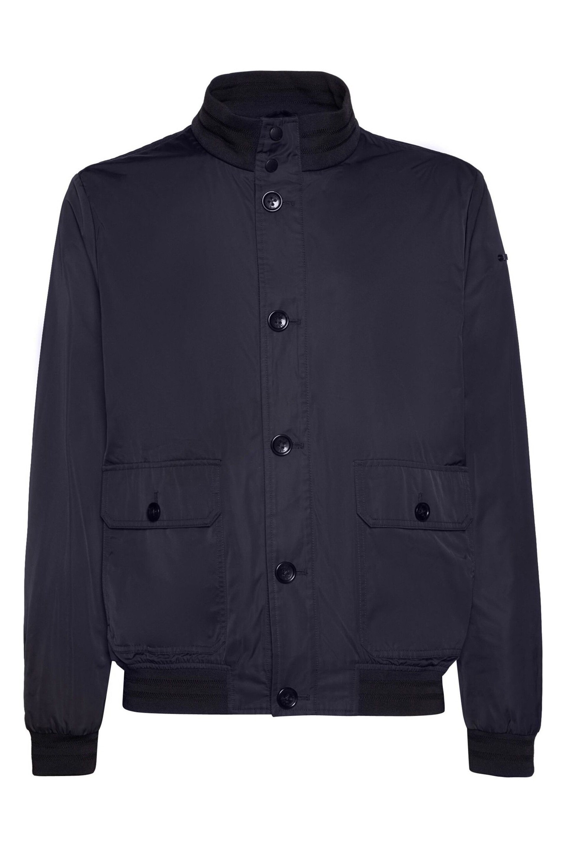 Geox Mens Blue Tevere Val Bomber Captain Jacket - Image 2 of 5