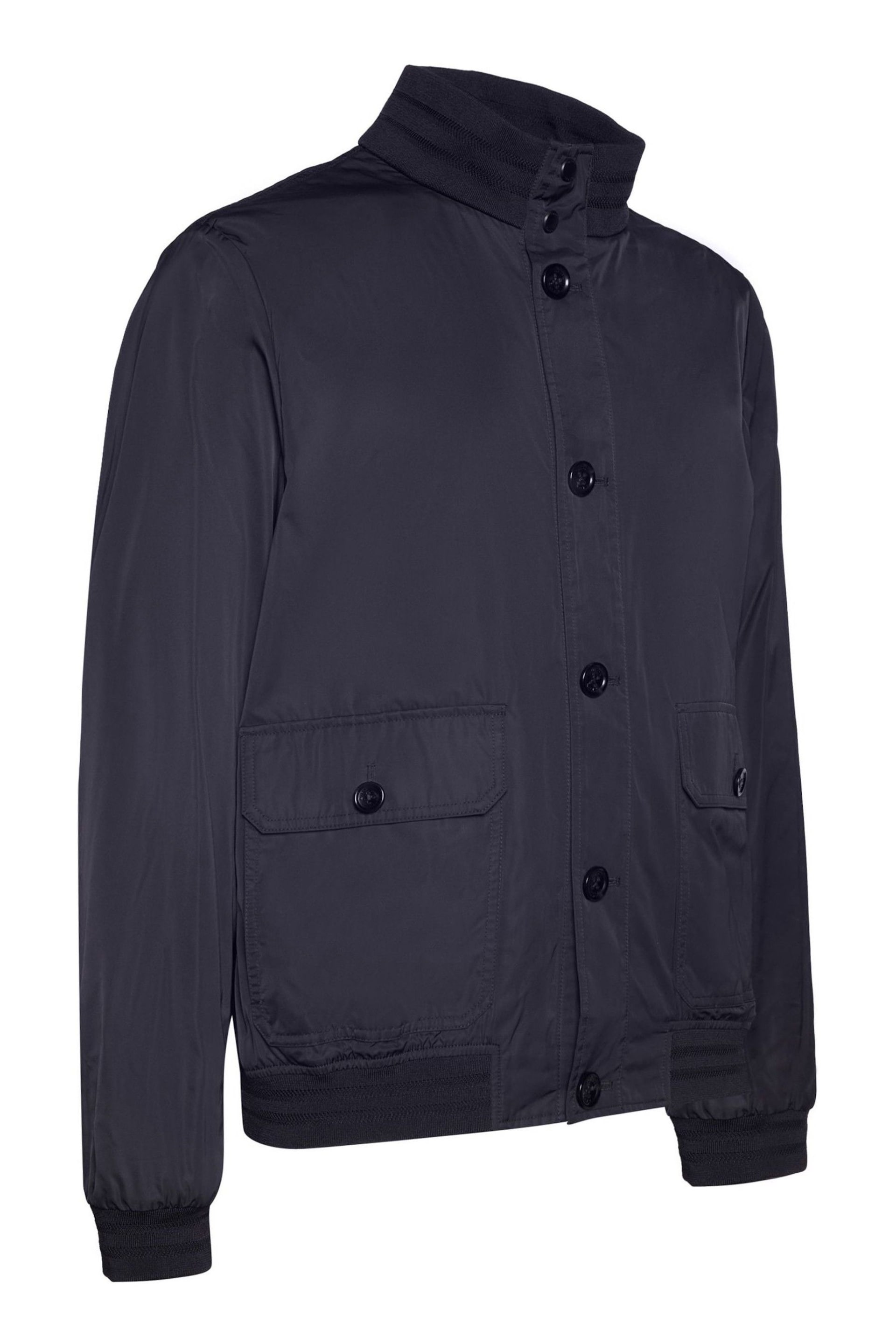 Geox Mens Blue Tevere Val Bomber Captain Jacket - Image 4 of 5