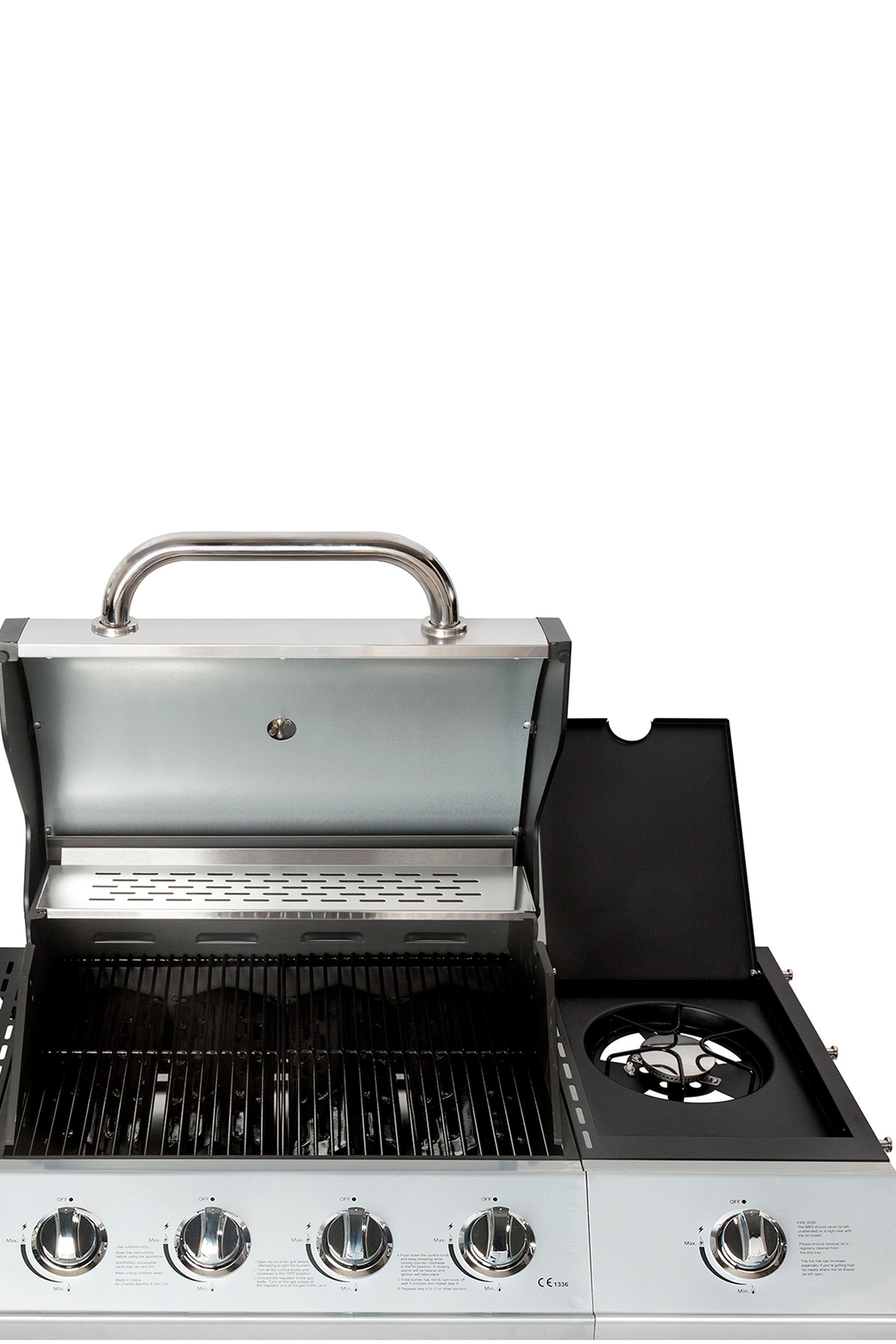 Charles bentley 5 burner premium gas bbq clearance