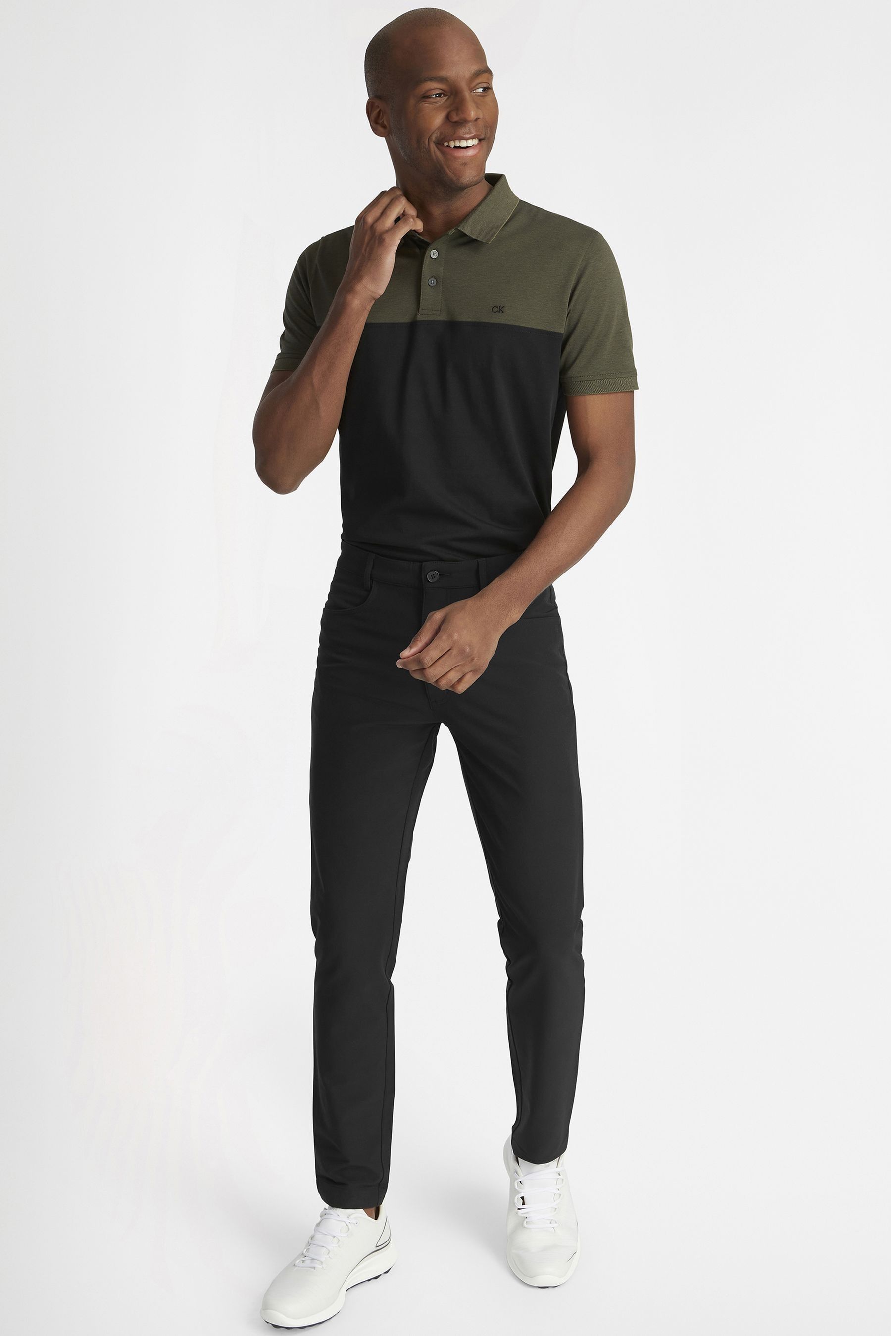 Blue black polo shirt cheap