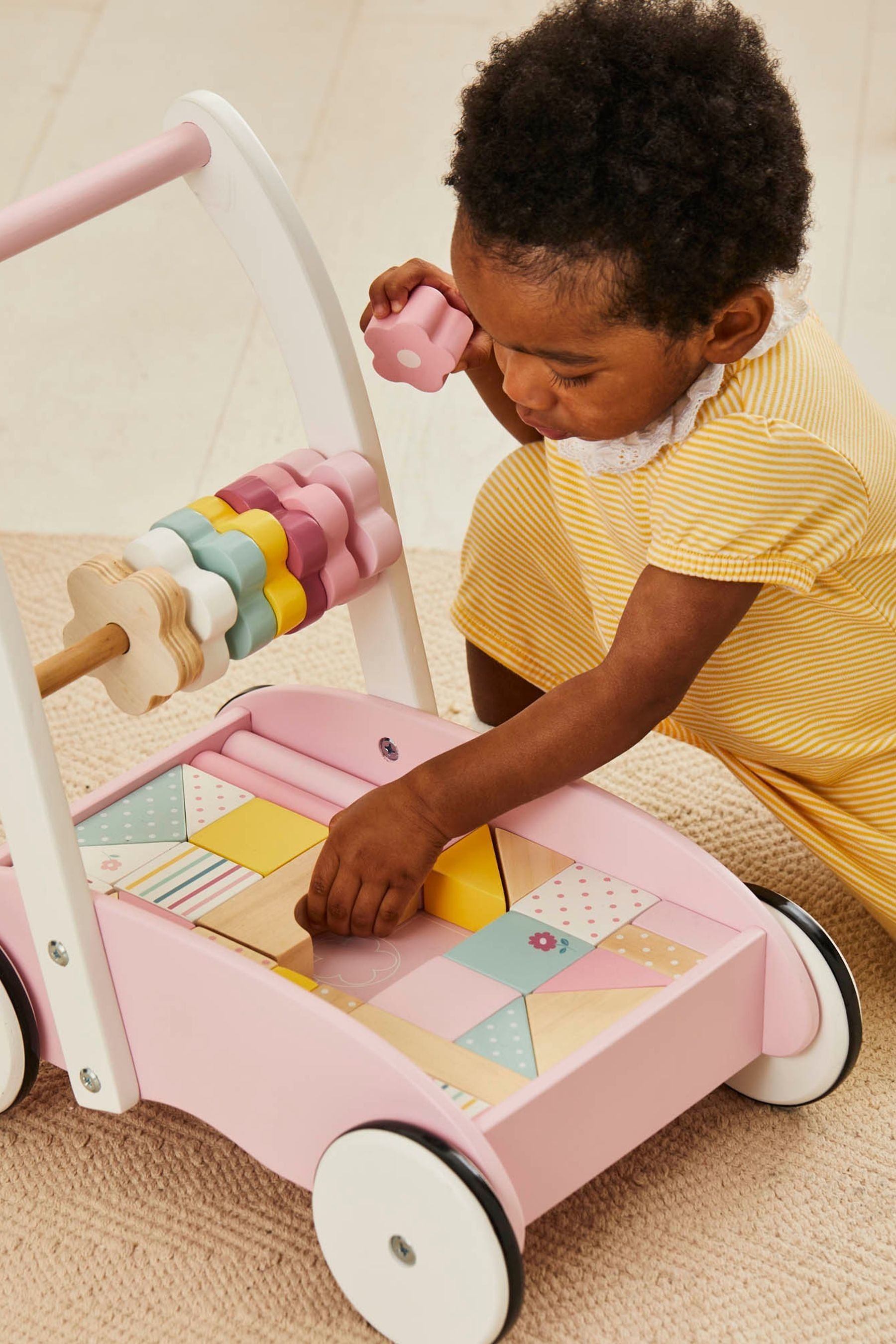 Buy JoJo Maman Bebe Pink Baby Walker from the Next UK online shop
