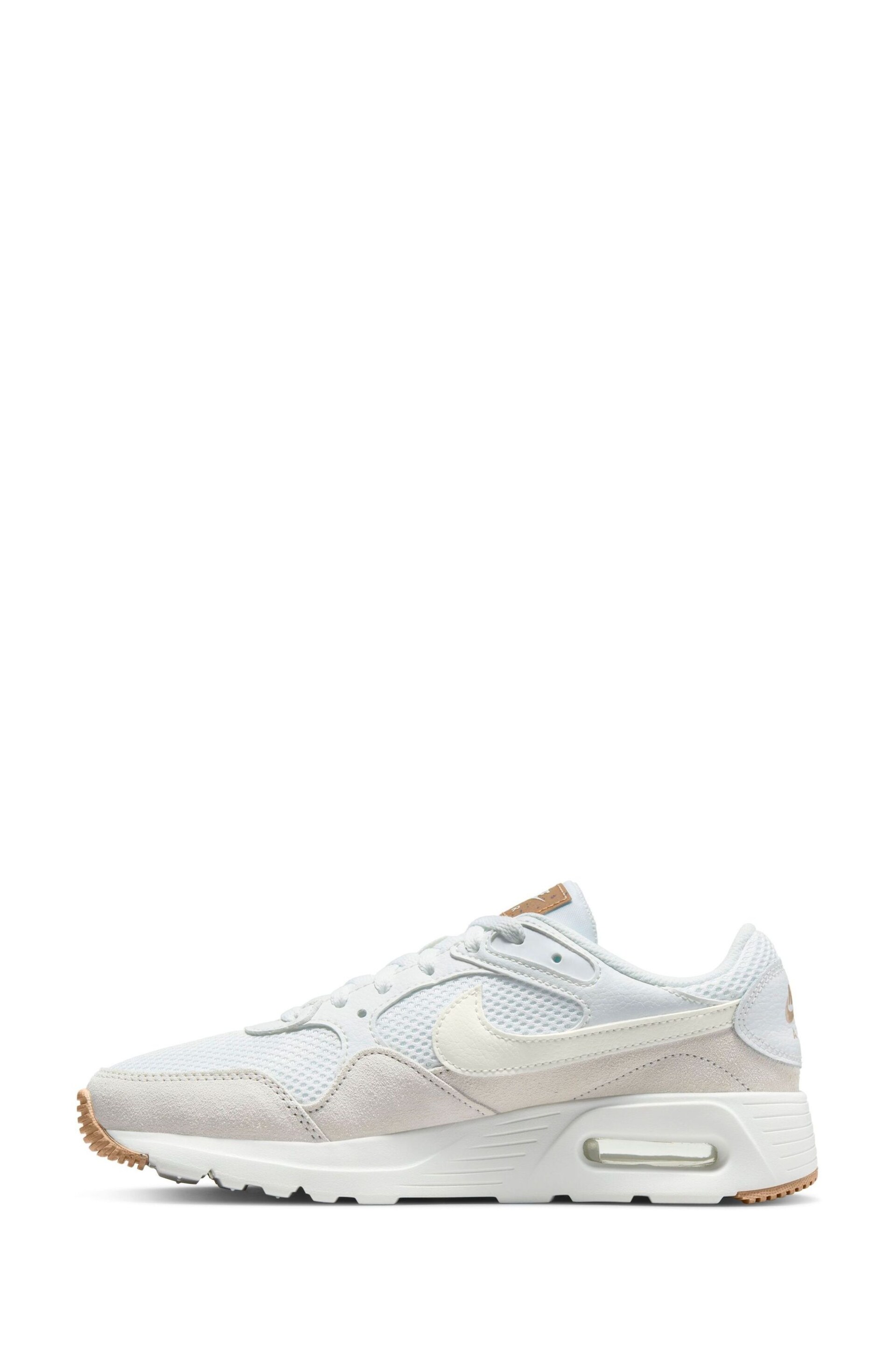 Nike White Air Max SC Trainers - Image 2 of 9