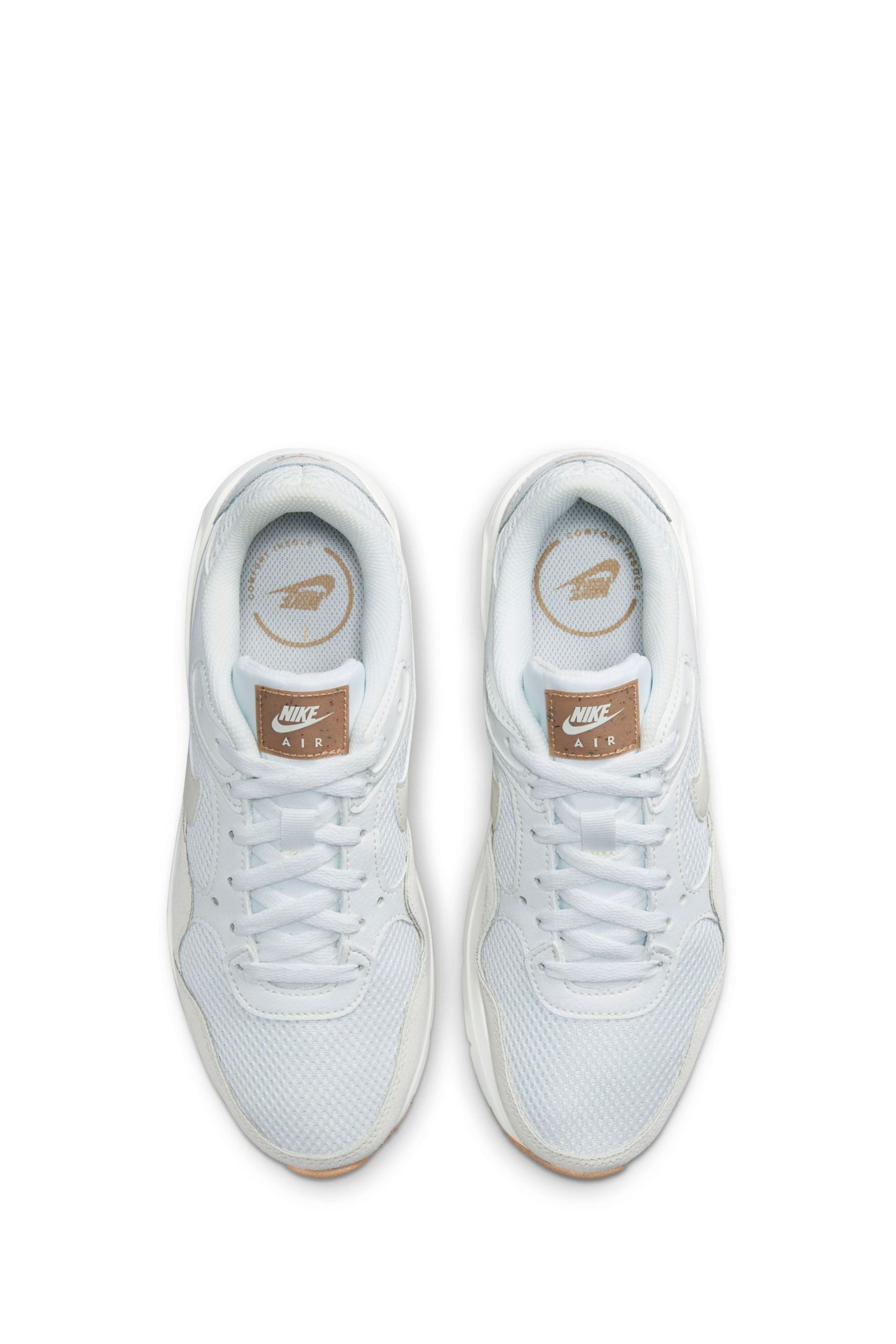 Nike White Air Max SC Trainers - Image 6 of 9