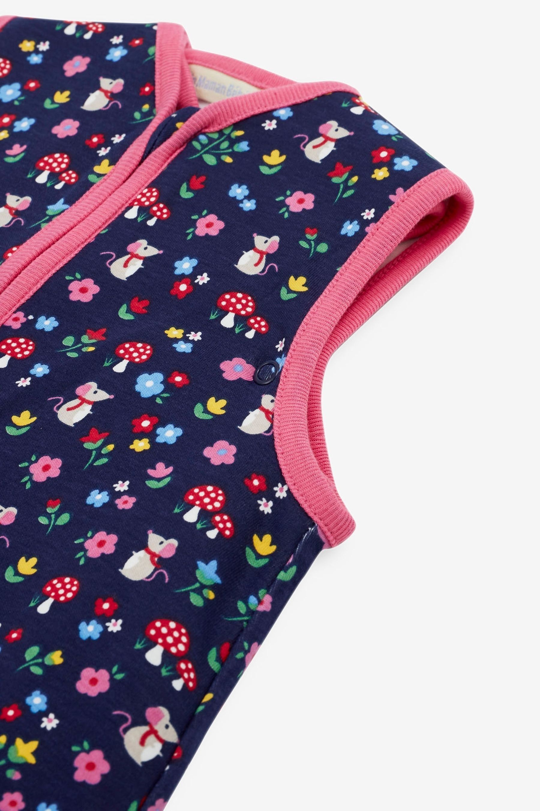 Buy JoJo Maman Bebe Blue 3 in 1 Woodland Print Sleeping Bag from Next Singapore
