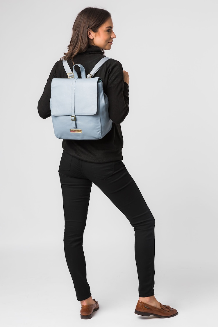 Pure Luxuries London Daisy Leather Backpack - Image 1 of 6