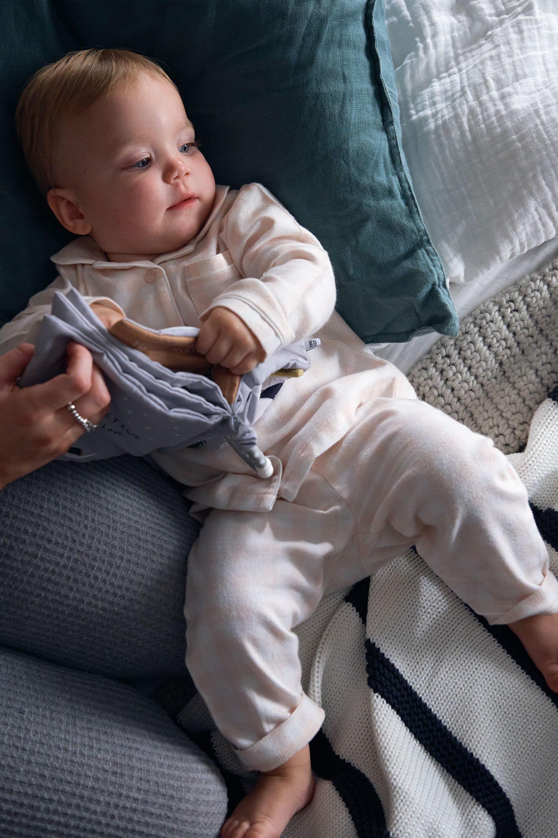 Pink gingham pyjamas online
